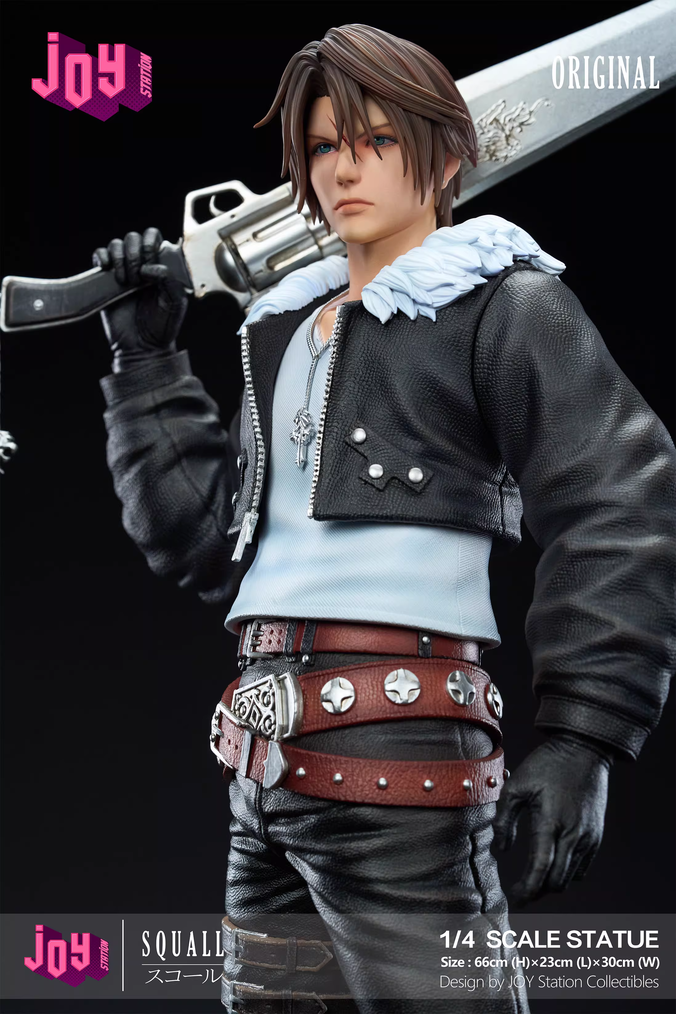 【Pre-sale】1/4 Scale Squall Leonhart with LED-Joy Station Studio