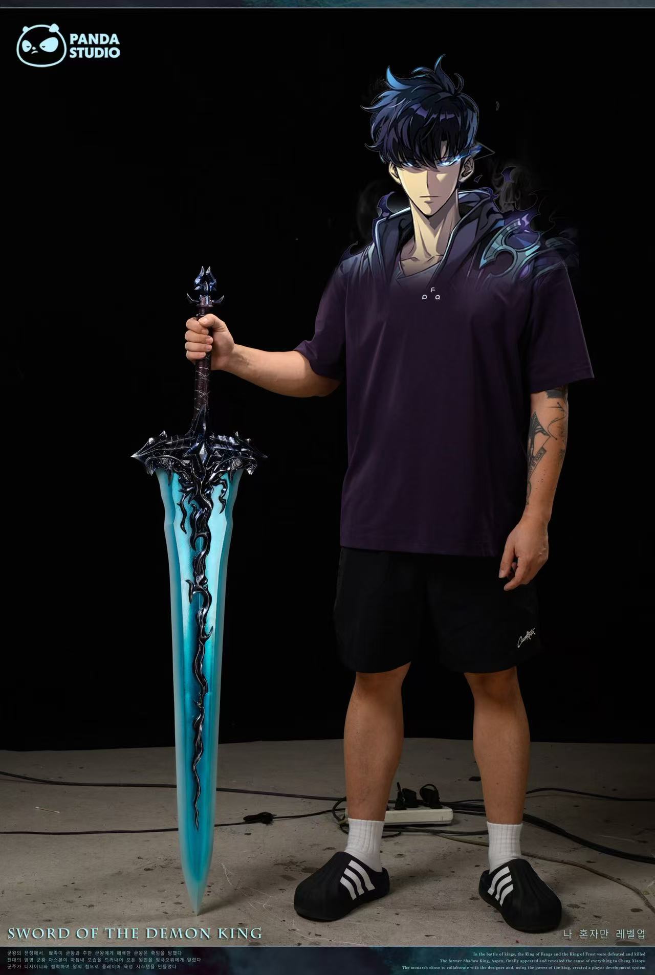 【Pre-sale】1/1 Scale Longsword of The Demon King-Solo Leveling-Panda Studio