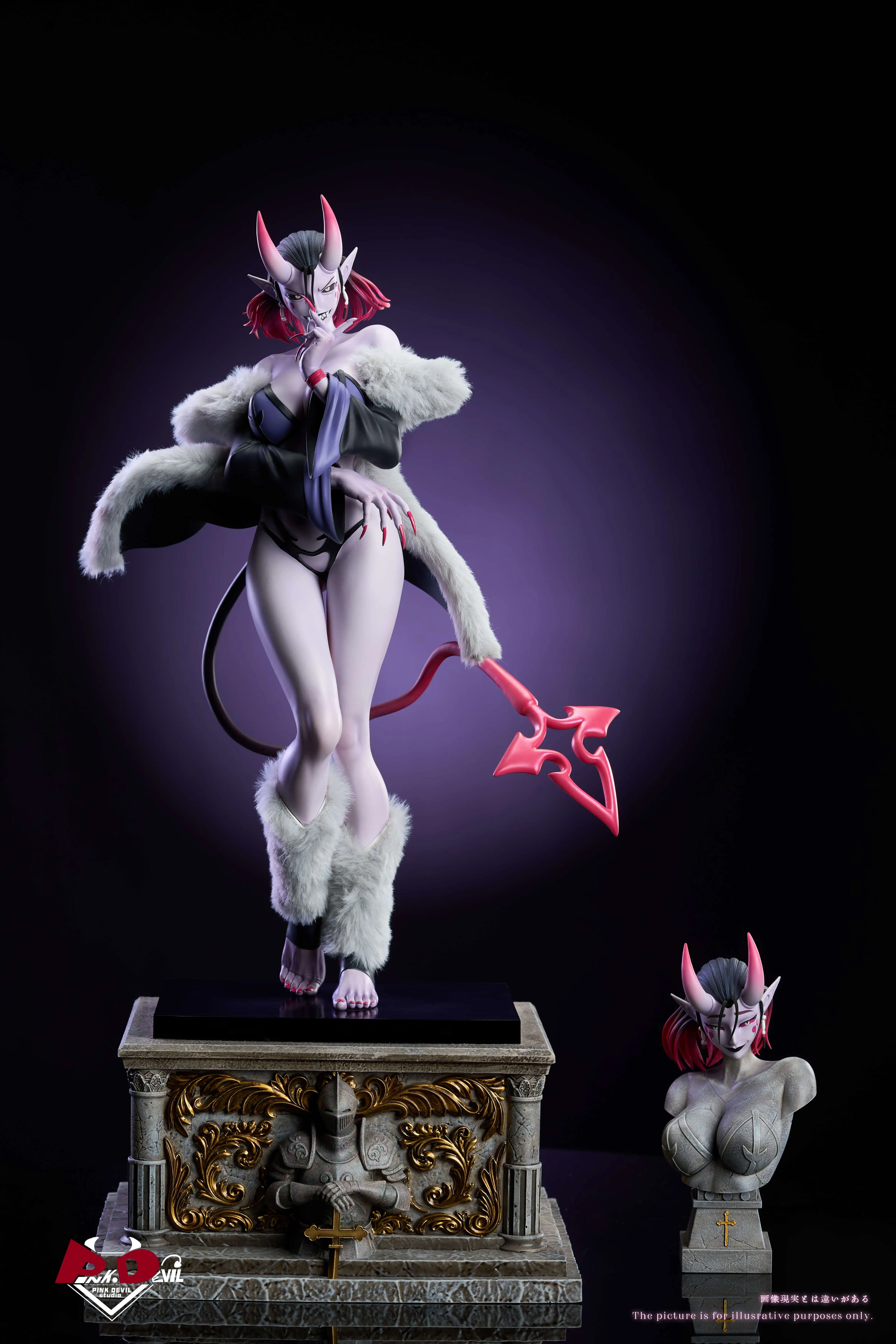 【Pre-sale】1/6 Scale Herzha Succubus-Pink Devil Studio