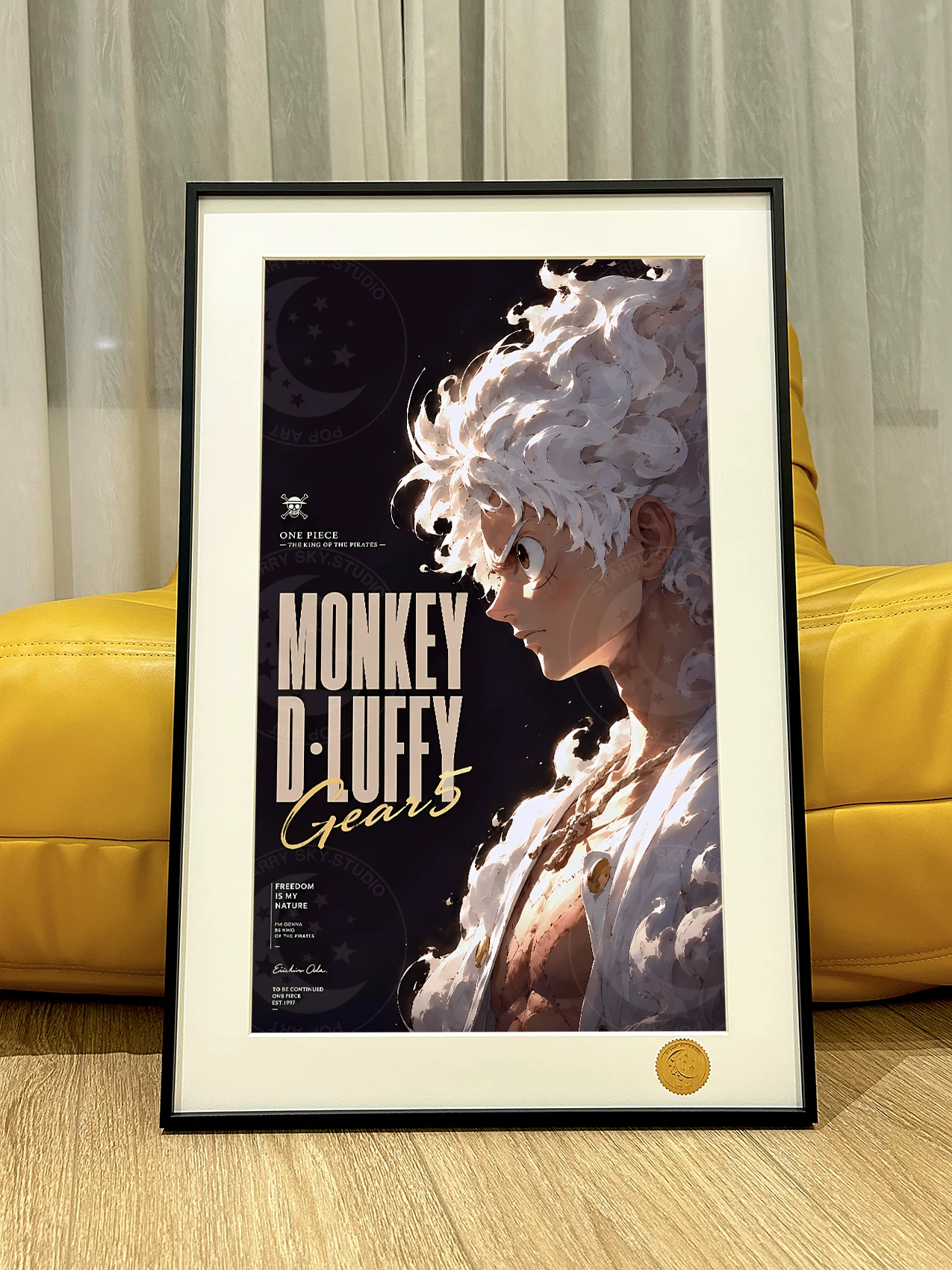 【Pre-sale】Decorative Painting of Gear 5 Luffy-One Piece-XingKong Studio