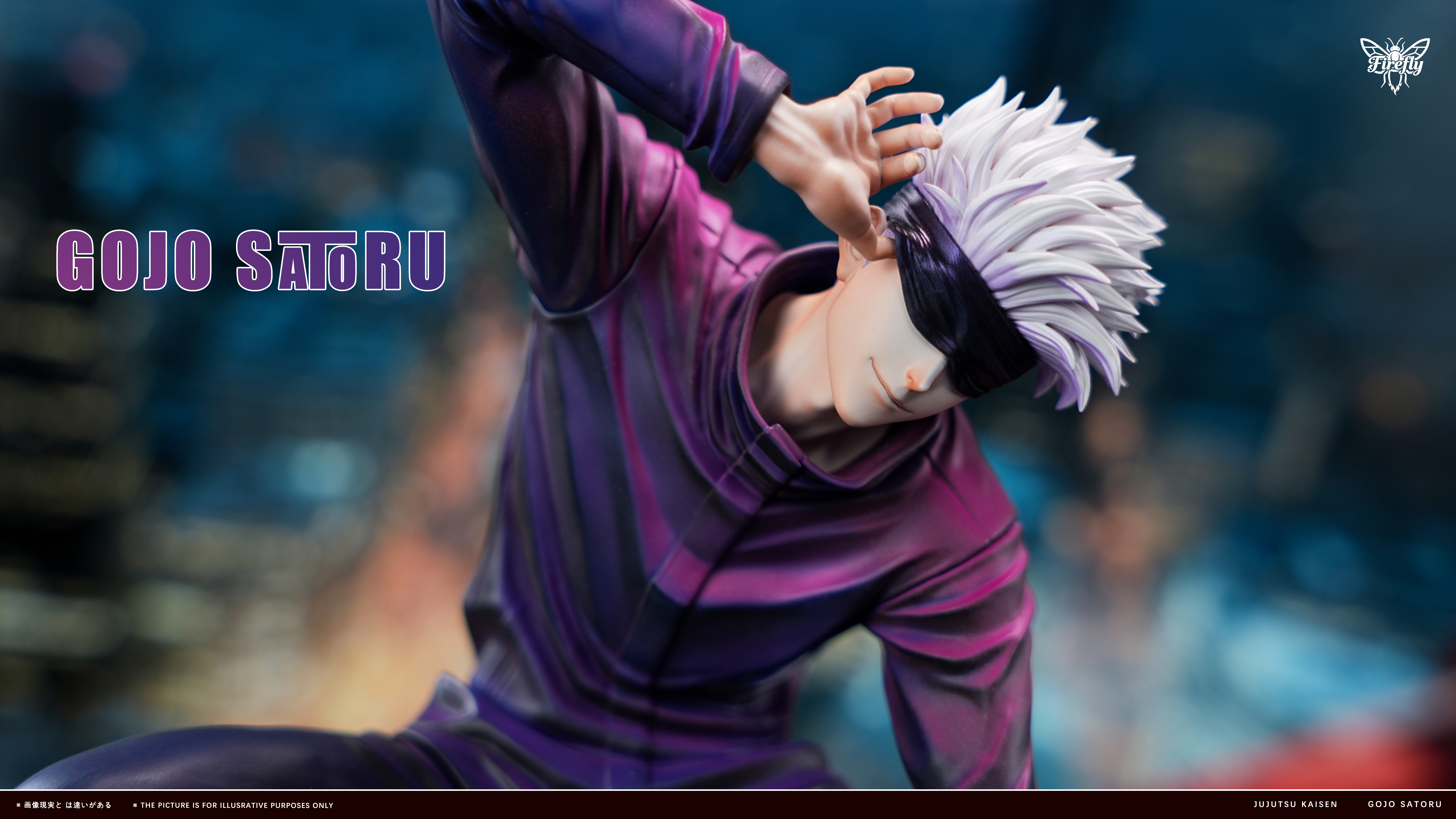 【Pre-sale】1/6 and 1/4 Scale Squatting Gojo Satoru-Jujutsu Kaisen-Firefly Studio