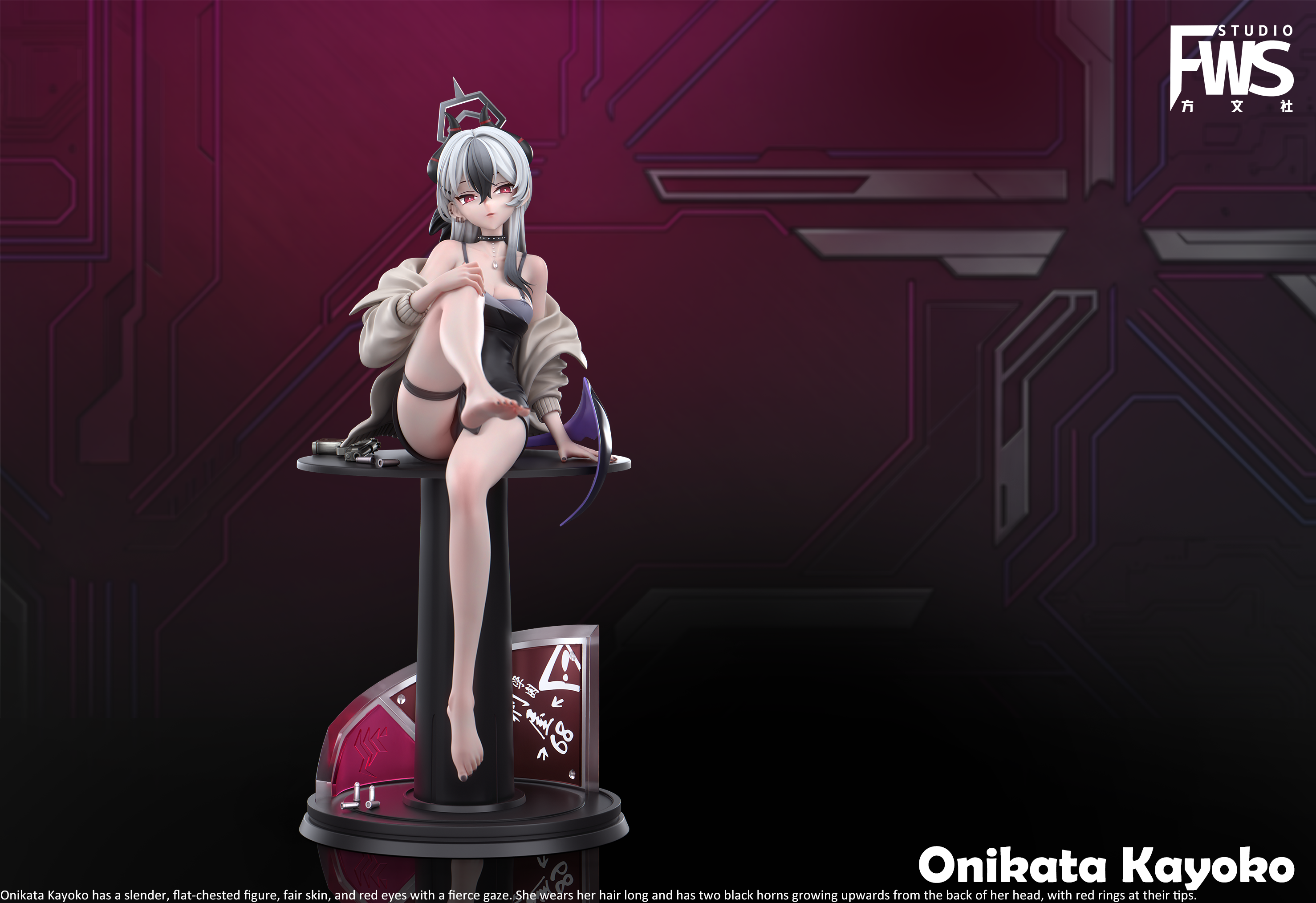 【Pre-sale】1/6 Scale Onikata Kayoko-Blue Archive-FWS Studio