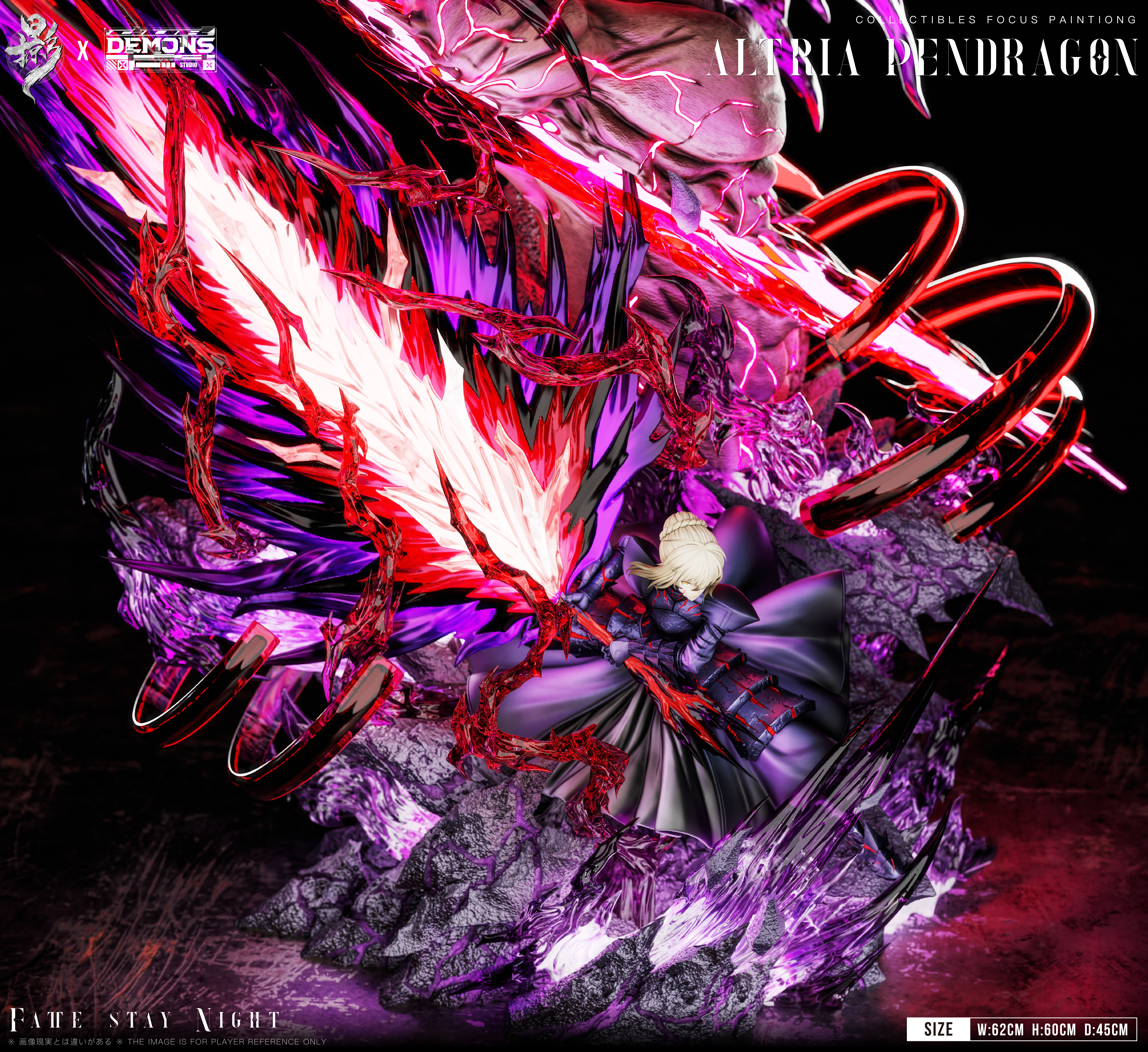 【Pre-sale】1/4 Scale 002 Black Saber-LueYing and DEMONS Studios