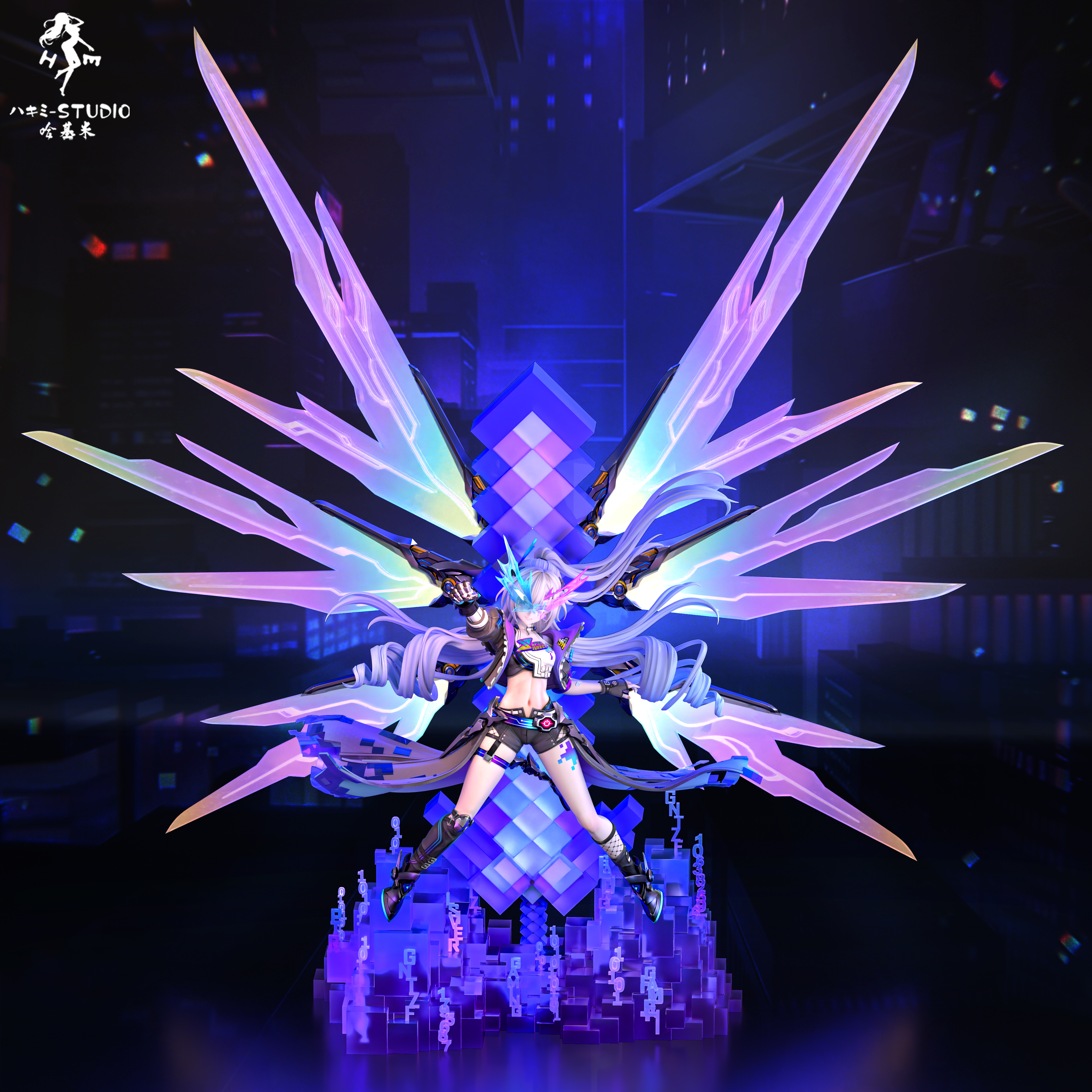 【Pre-sale】1/6 Scale LV.999 Silver Wolf-Hajimi Studio