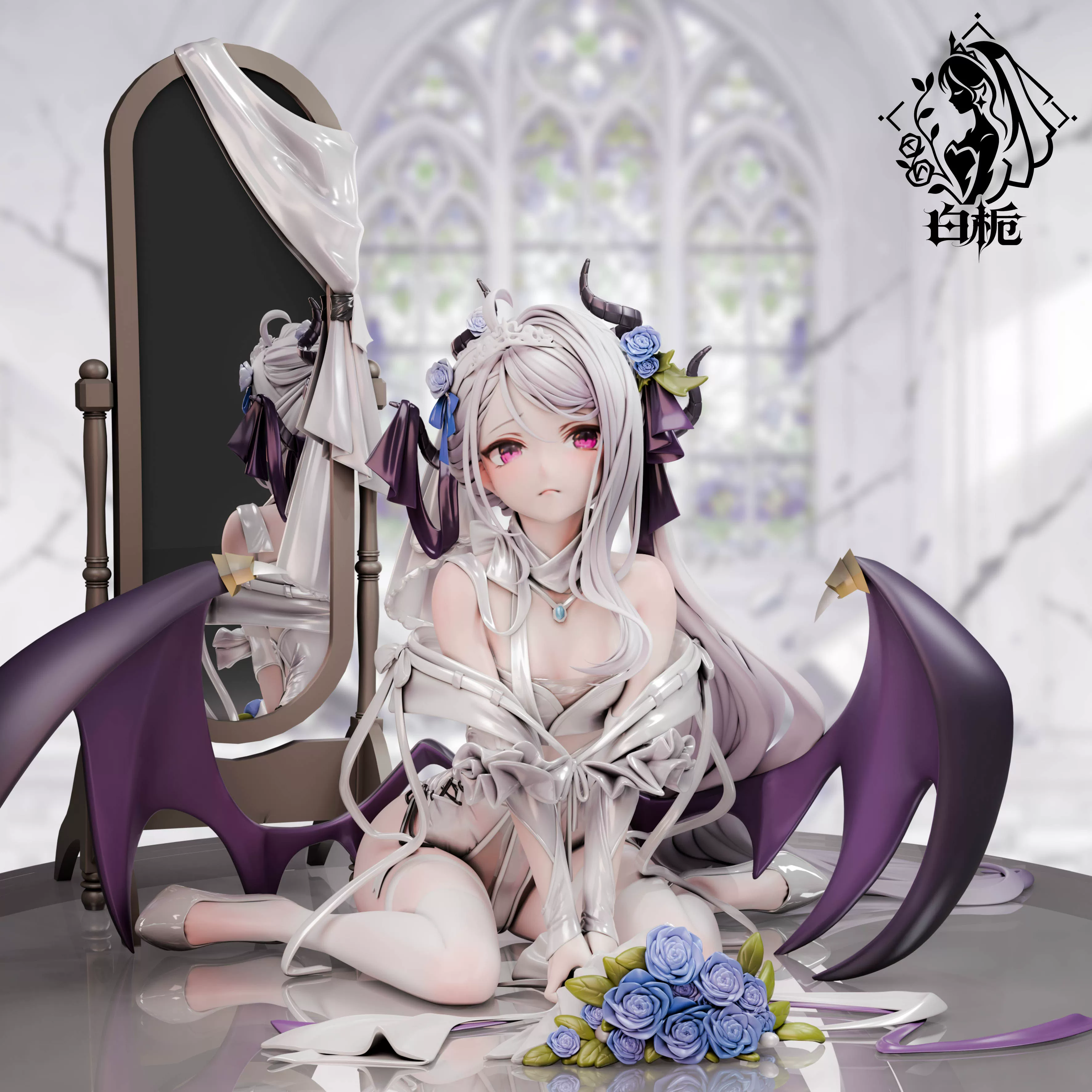【Pre-sale】Wedding Dress Sorasaki Hina-Blue Archive-BaiZhi Studio
