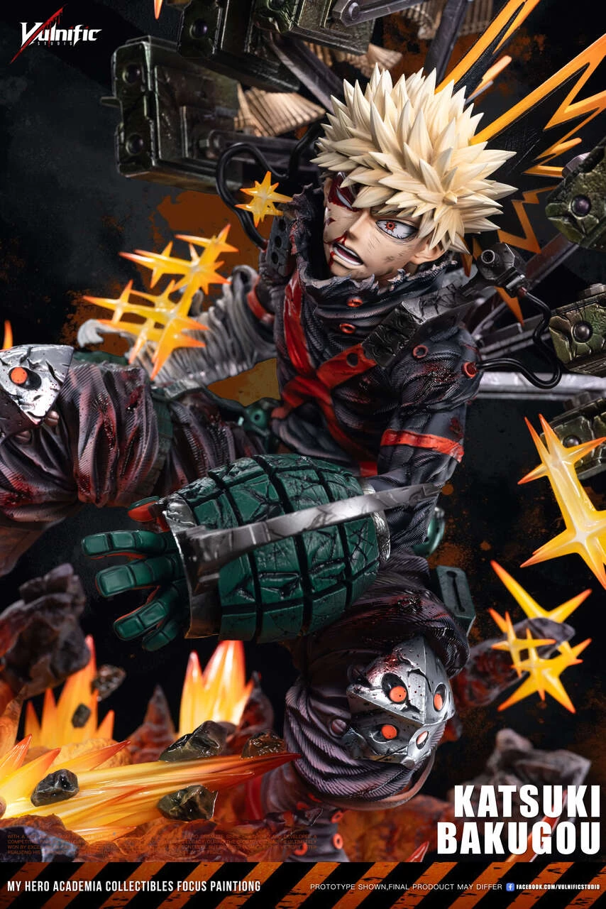 【Pre-sale】1/6 and 1/4 Scale Katsuki Bakugo-My Hero Academia-Vulnific Studio