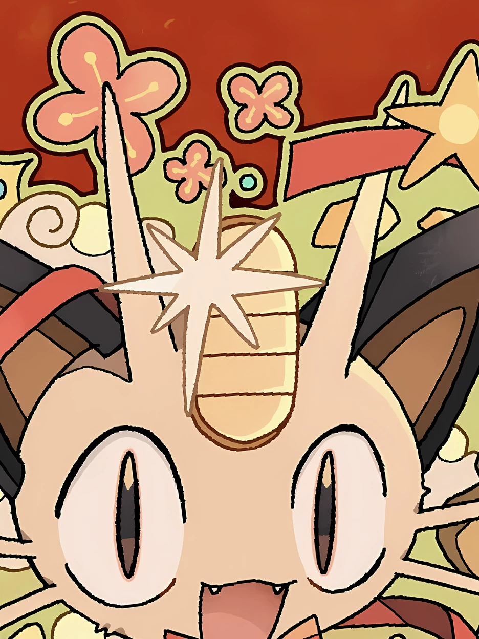 【Pre-sale】Decorative Painting of Meowth-XingKong Studio