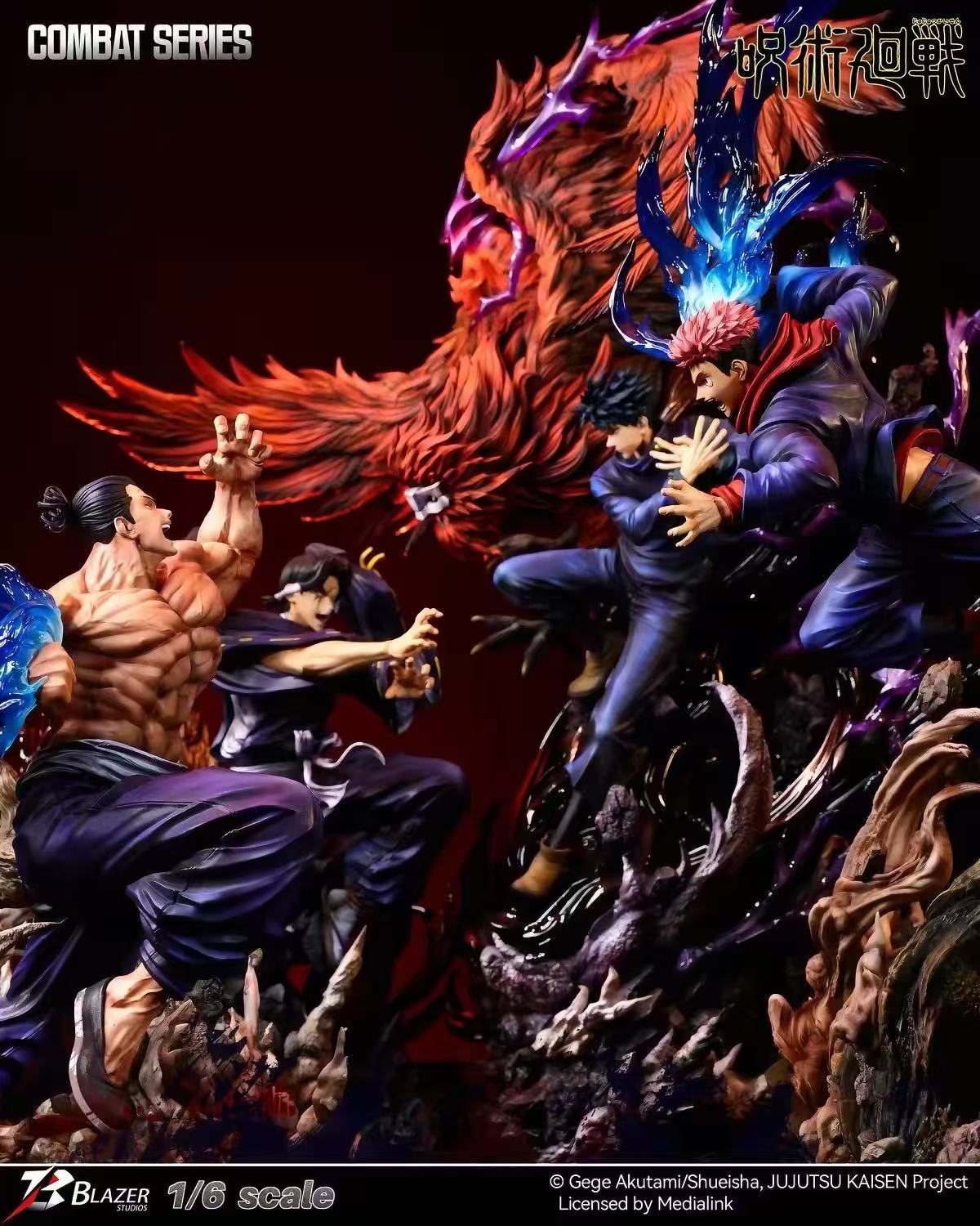 【Pre-sale】1/6 Scale Fushiguro Megumi and Noritoshi Kamo-Jujutsu Kaisen-Blazer Studio