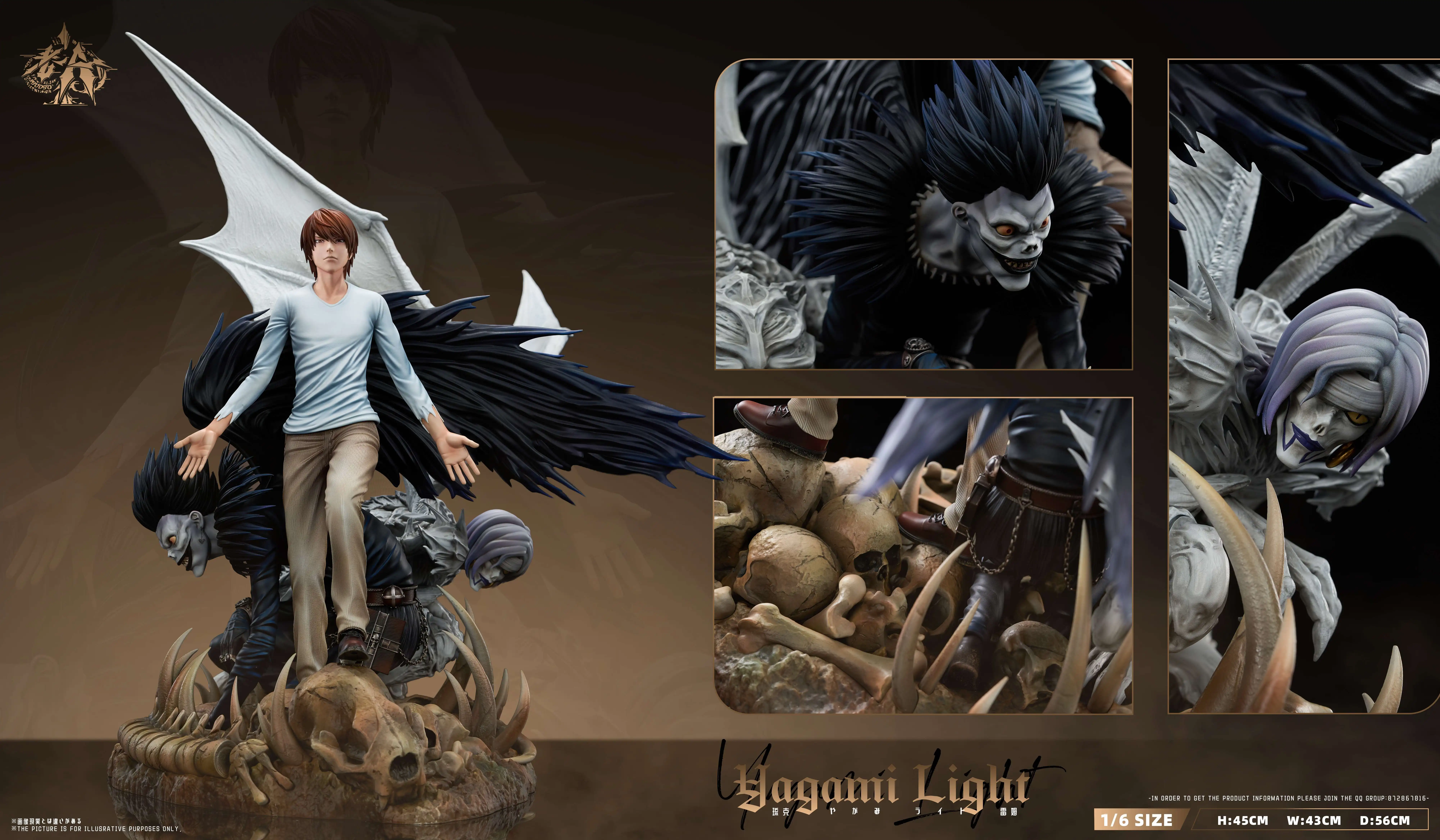 【Pre-sale】1/6 Scale Yagami Light-Death Note-LaoA Studio