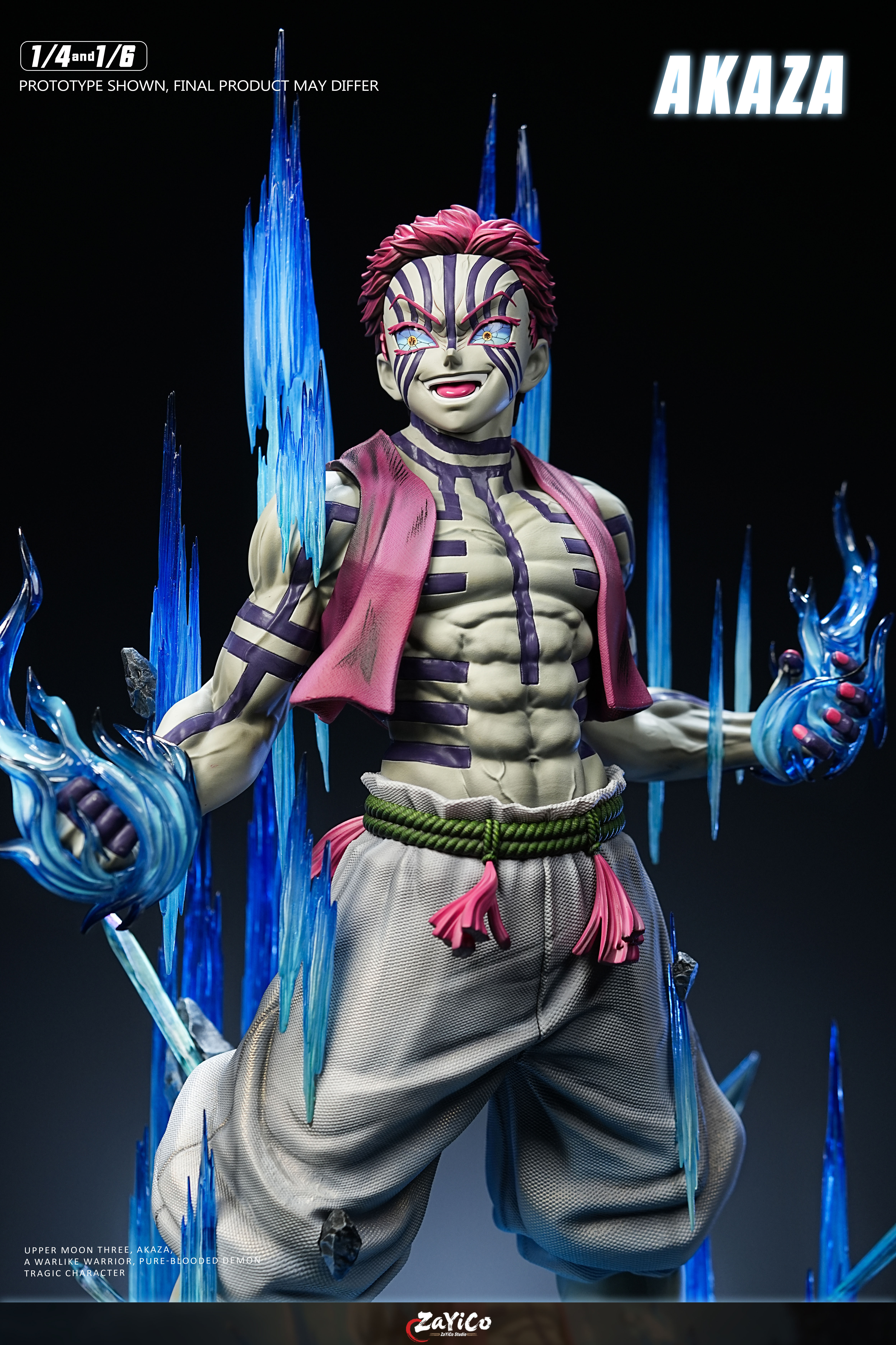 【Pre-sale】1/6 and 1/4 Scale Standing Akaza with LED-Zayico Studio