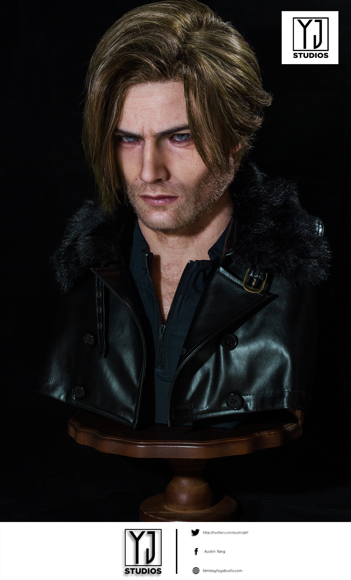 【Pre-sale】1/1 Scale Bust of Leon Scott Kennedy-YJ Studio