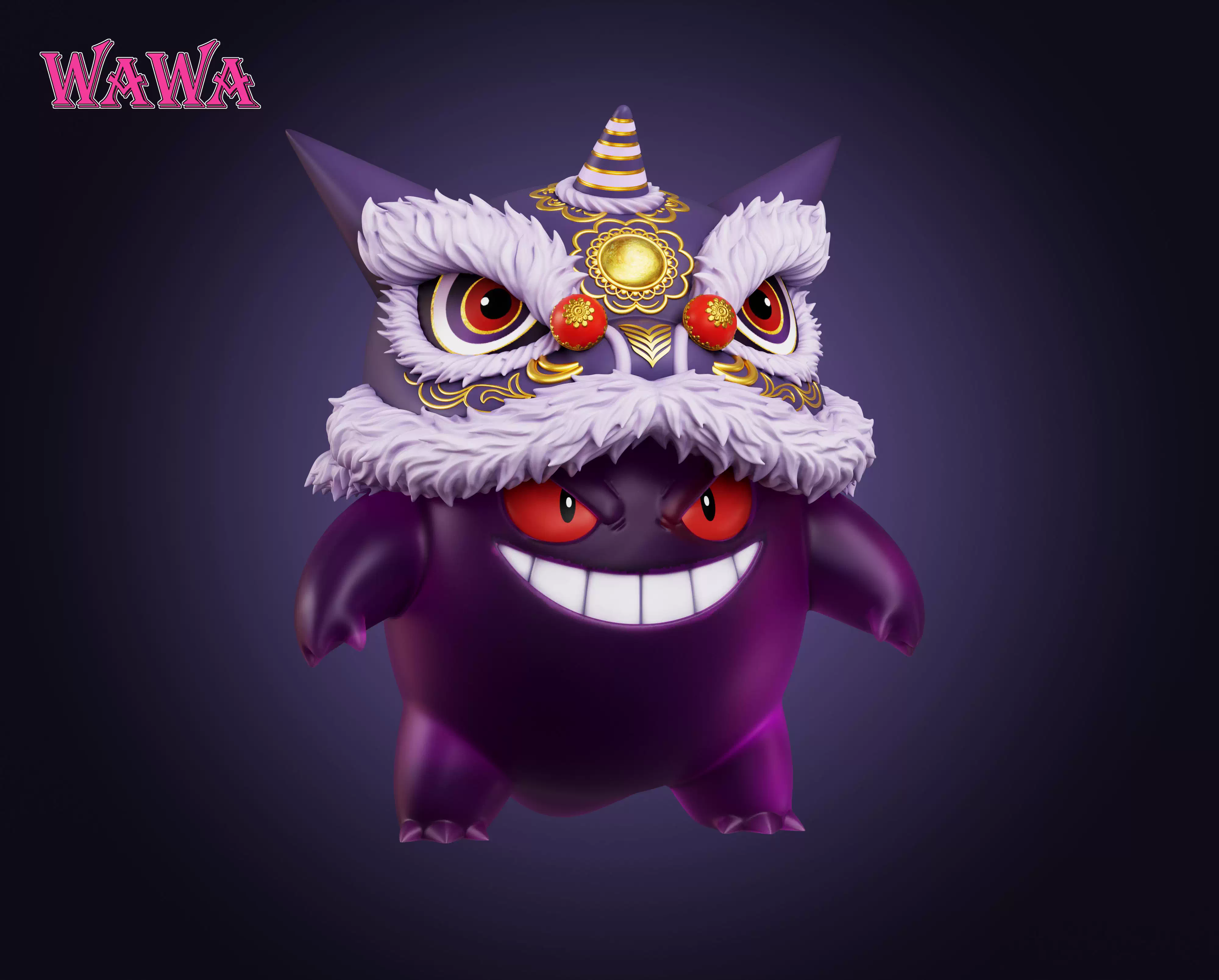 【Pre-sale】Dance Lion Gengar-wawa Studio