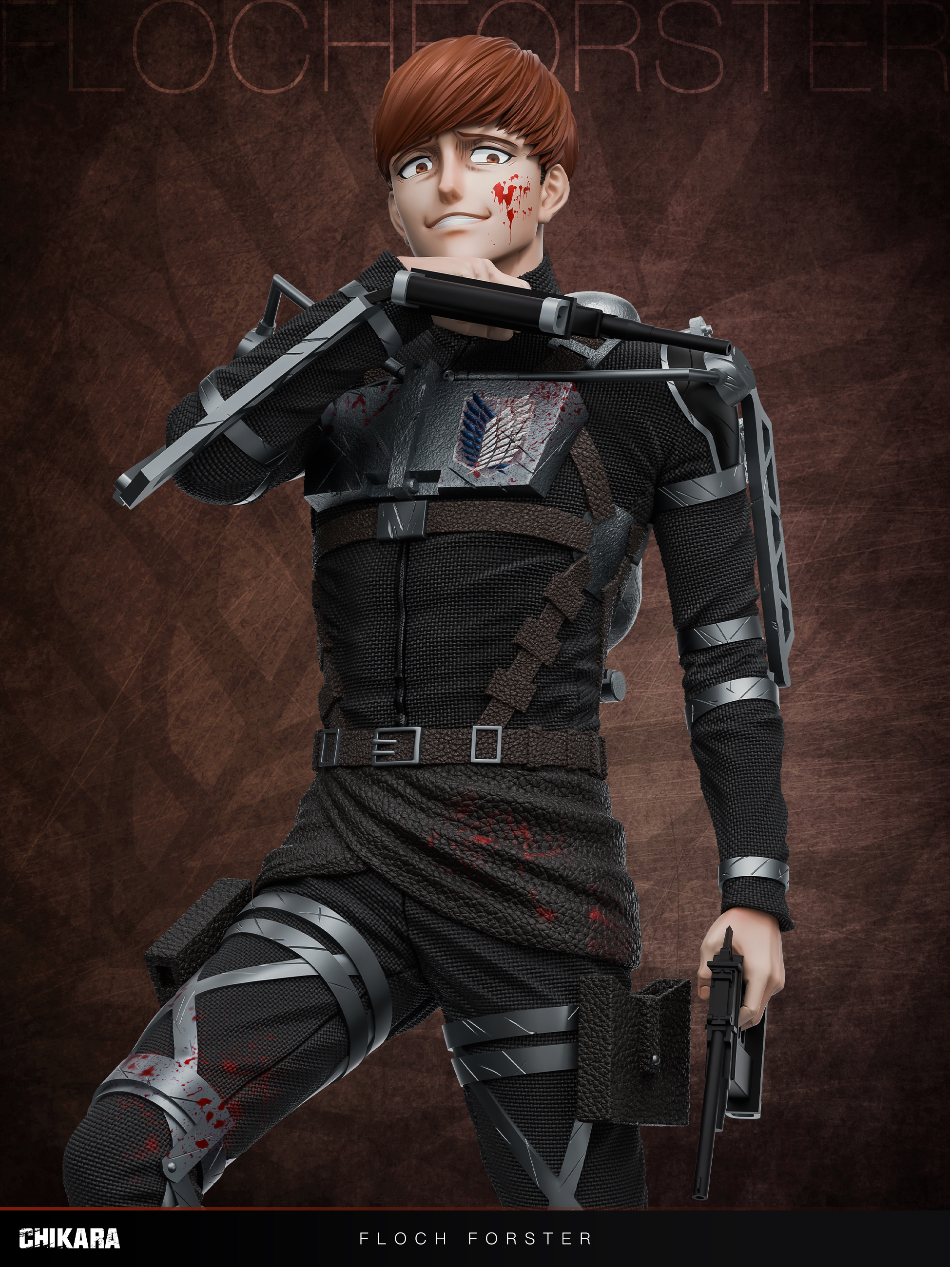 【Pre-sale】1/6 Scale Floch Forster-Attack on Titan-CHIKARA Studio