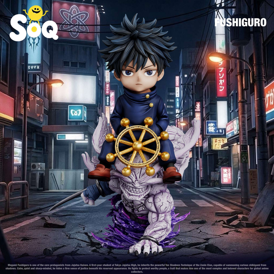 【Pre-sale】Q Version Fushiguro Megumi-Jujutsu Kaisen-SOQ Studio