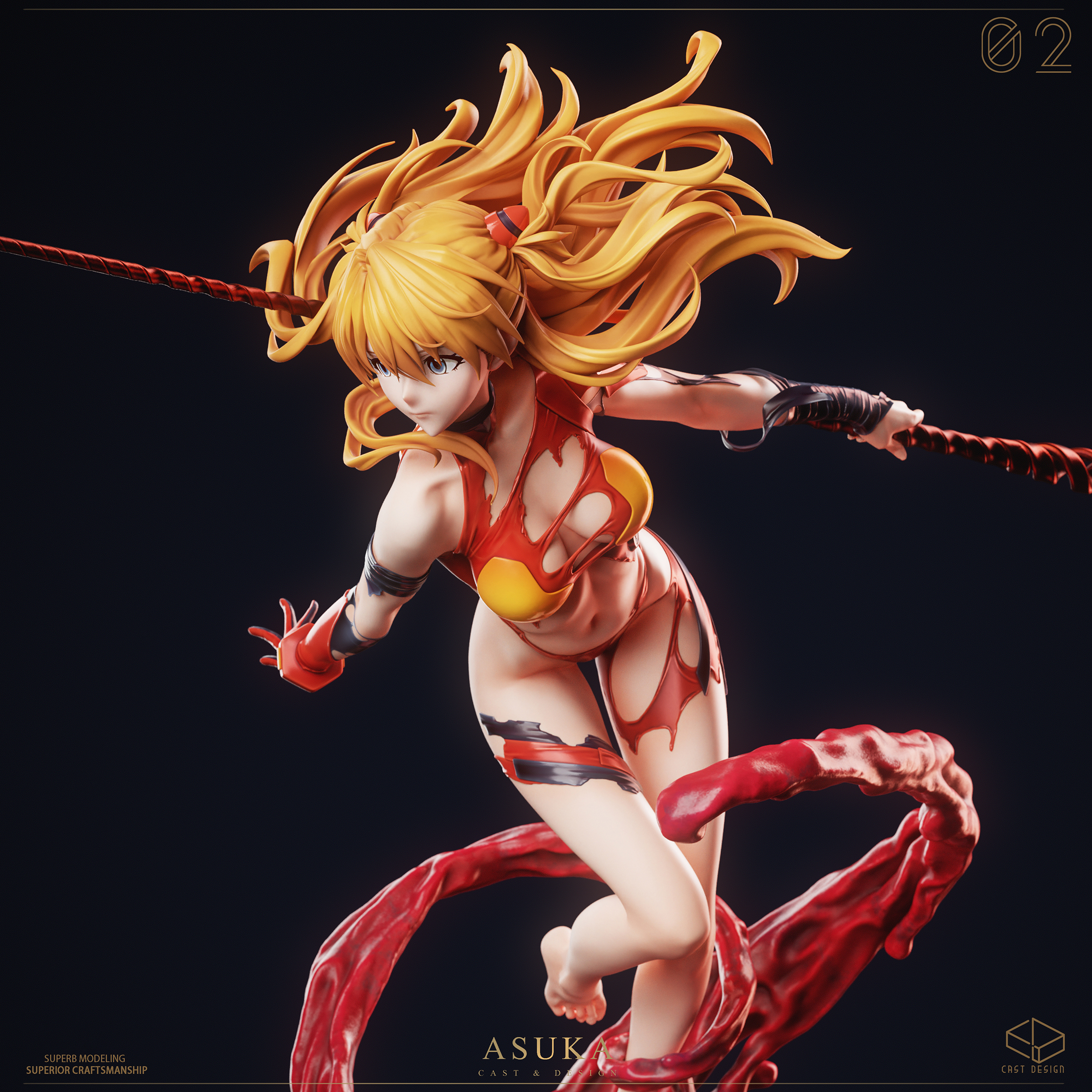 【Pre-sale】1/4 Scale NO.10 Asuka-Cast Design Studio
