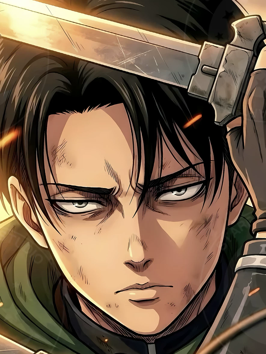 【Pre-sale】Decorative Painting of Fire Levi-Attack on Titan-XingKong Studio