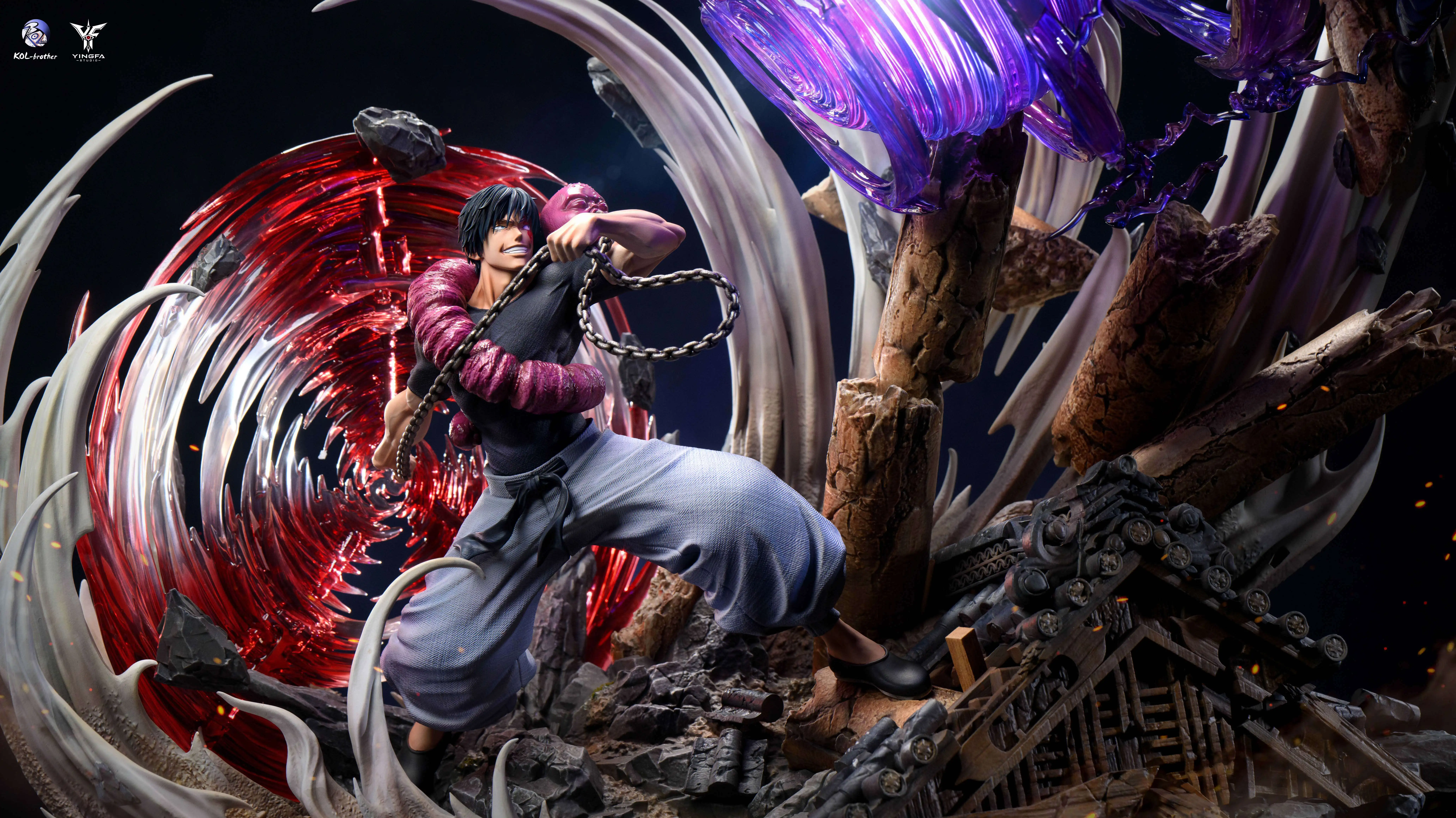 【Pre-sale】1/6 Scale Gojo VS Fushiguro Toji‌-Jujutsu Kaisen-Kol and YingFa Studio