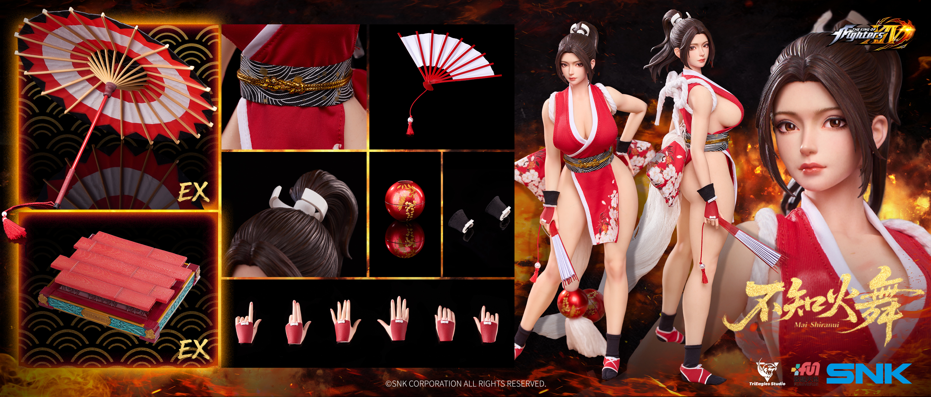 【Pre-sale】1/6 Scale Mai Shiranui-TriEagles Studio