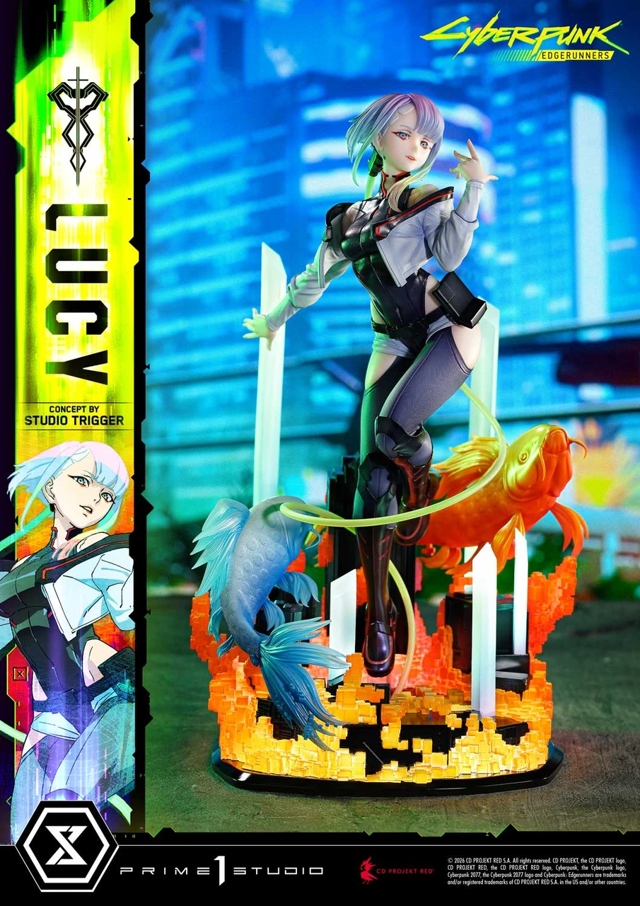 【Pre-sale】1/5 Scale Lucy with LED-CYBERPUNK EDGERUNNERS-Prime 1 Studio