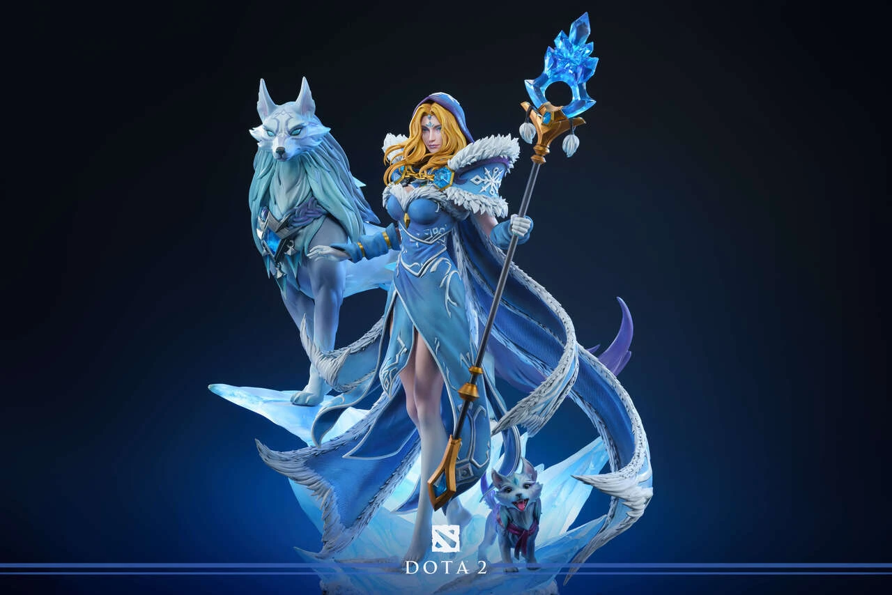 【Pre-sale】1/4 Scale Crystal Maiden with LED Licensed-Dota 2-Valve × Perfect World Studio