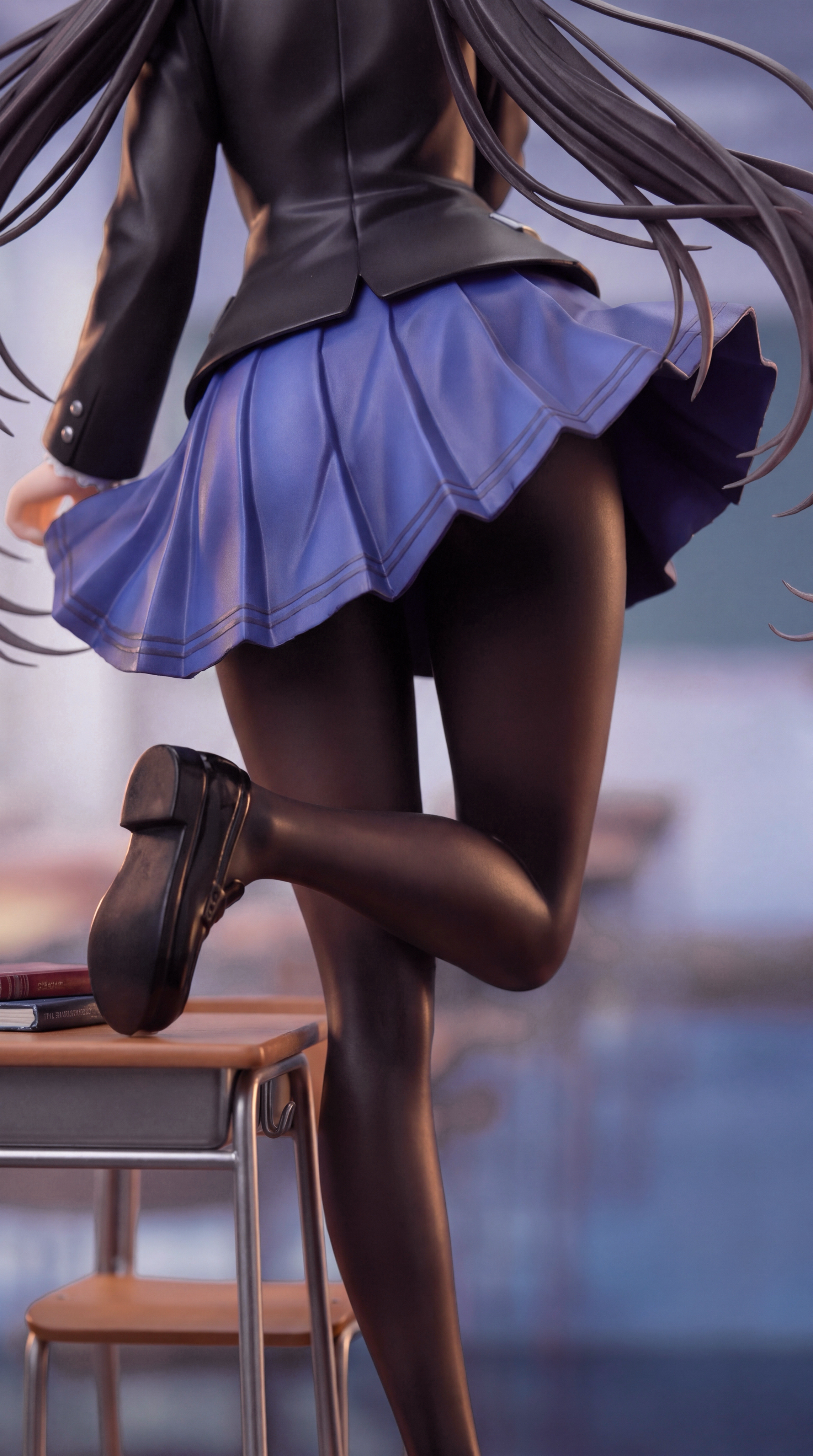 【Pre-sale】1/6 Scale School Uniform Tokisaki Kurumi-DATE A LIVE-Candy Studio