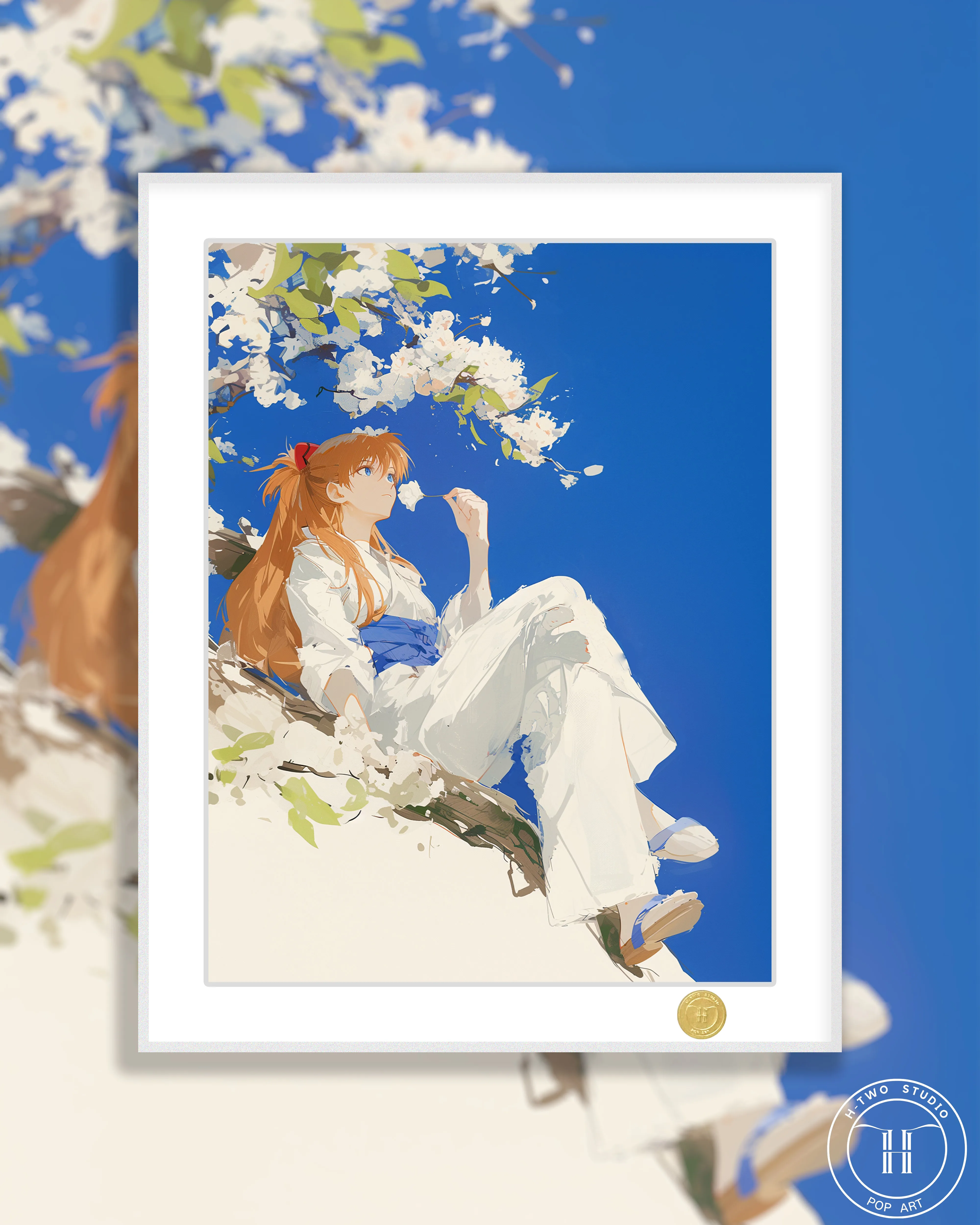 【Pre-sale】Decorative Painting of Flower Asuka-H2 Studio