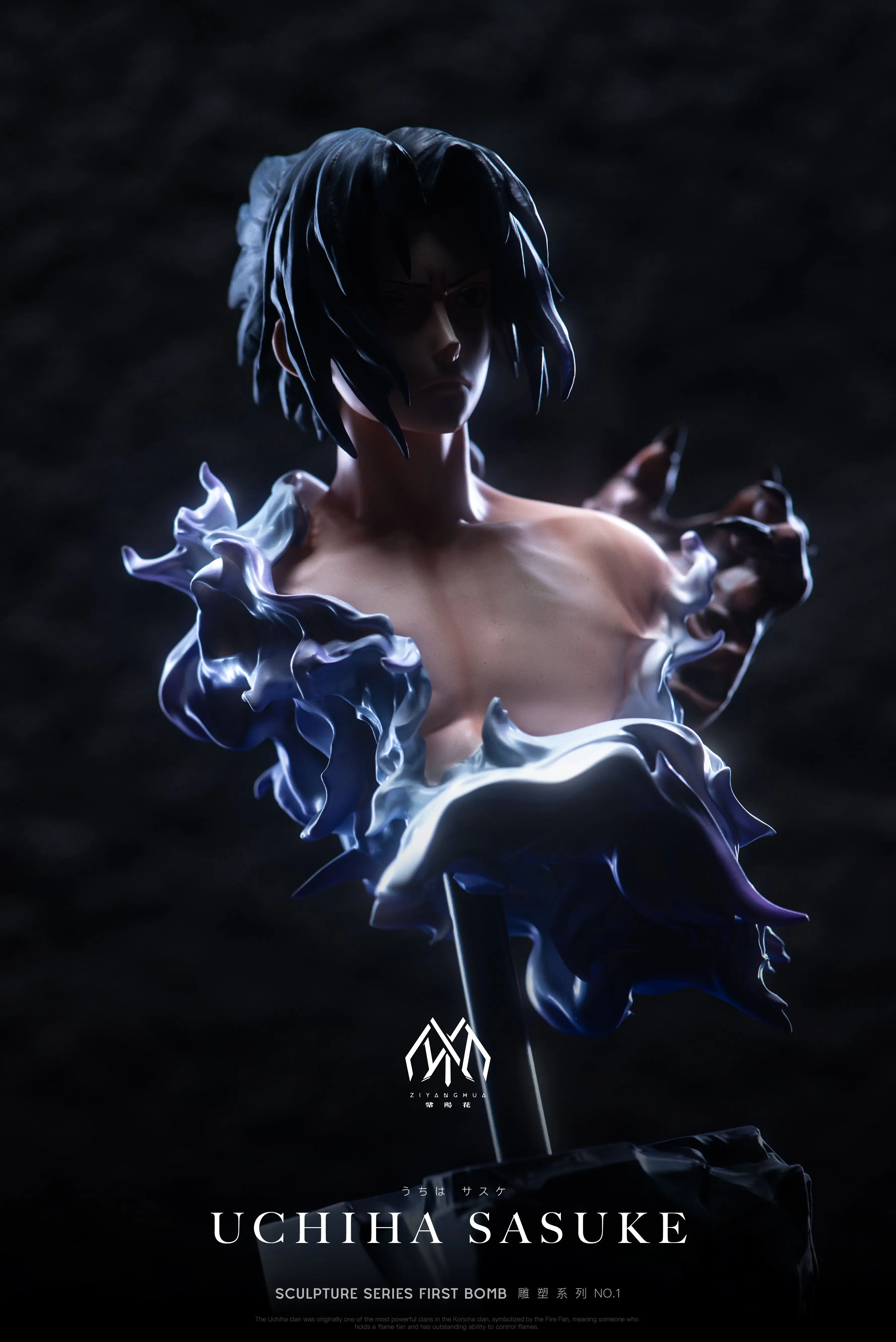 【Pre-sale】1/6 and 1/4 Scale Bust of Sasuke-Naruto-ZiYangHua Studio