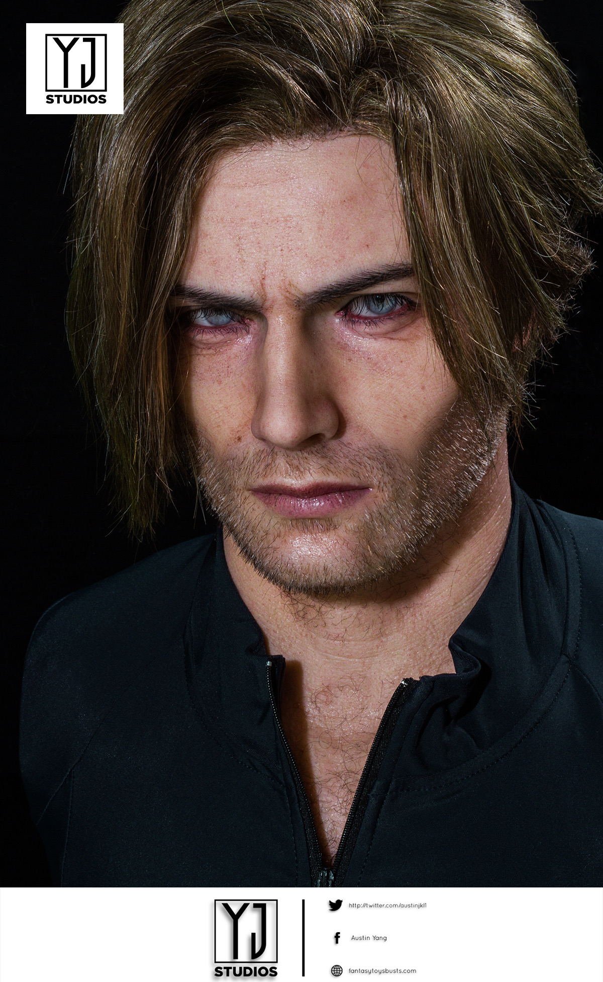 【Pre-sale】1/1 Scale Bust of Leon Scott Kennedy-YJ Studio