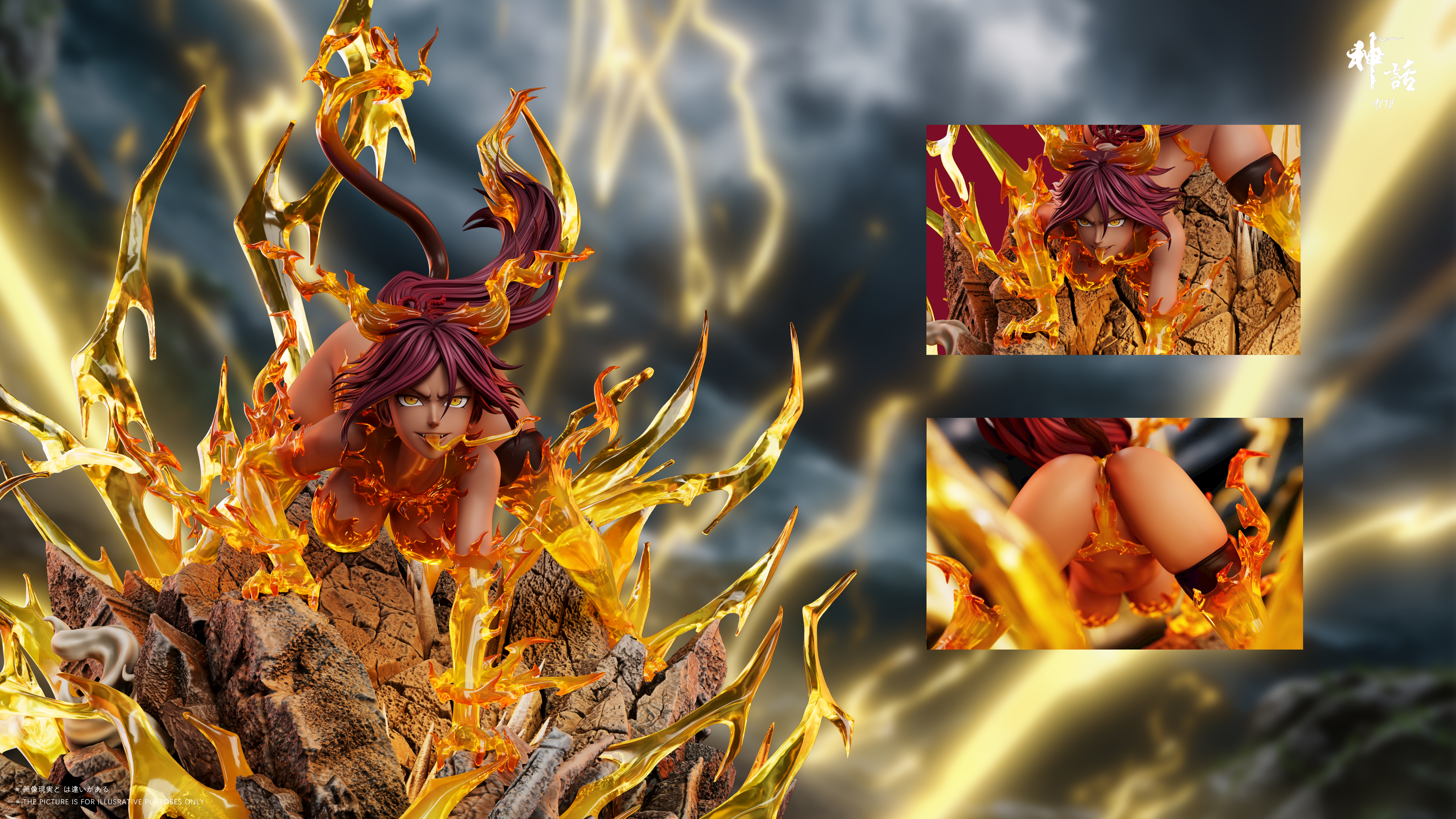 【Pre-sale】1/6 Scale Shihouin Yoruichi-Bleach-Myth Studio