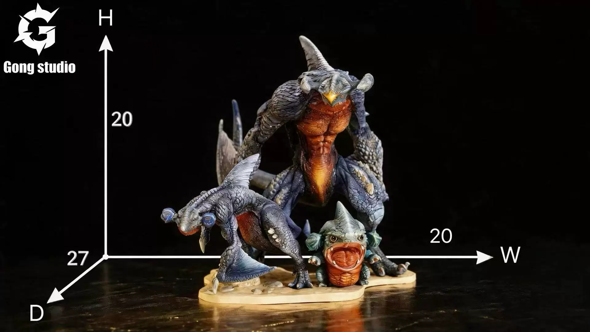 【Pre-sale】Garchomp-Pokemon-Gong Studio