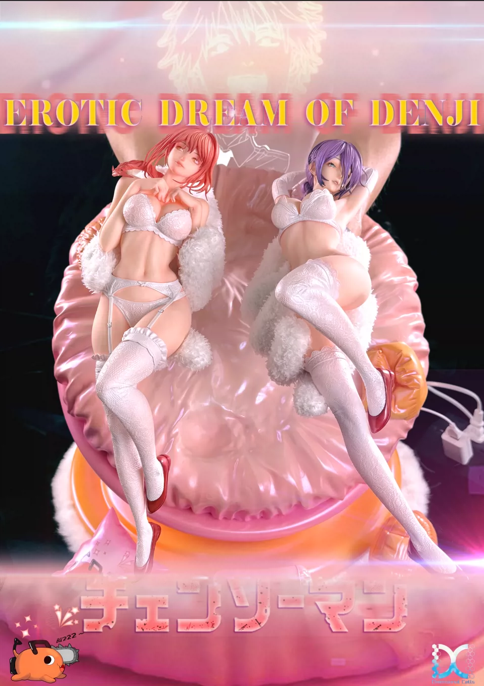 【Pre-sale】1/6 and 1/4 Scale Erotic Dream of Denji (Makima and Reze)-DC Studio