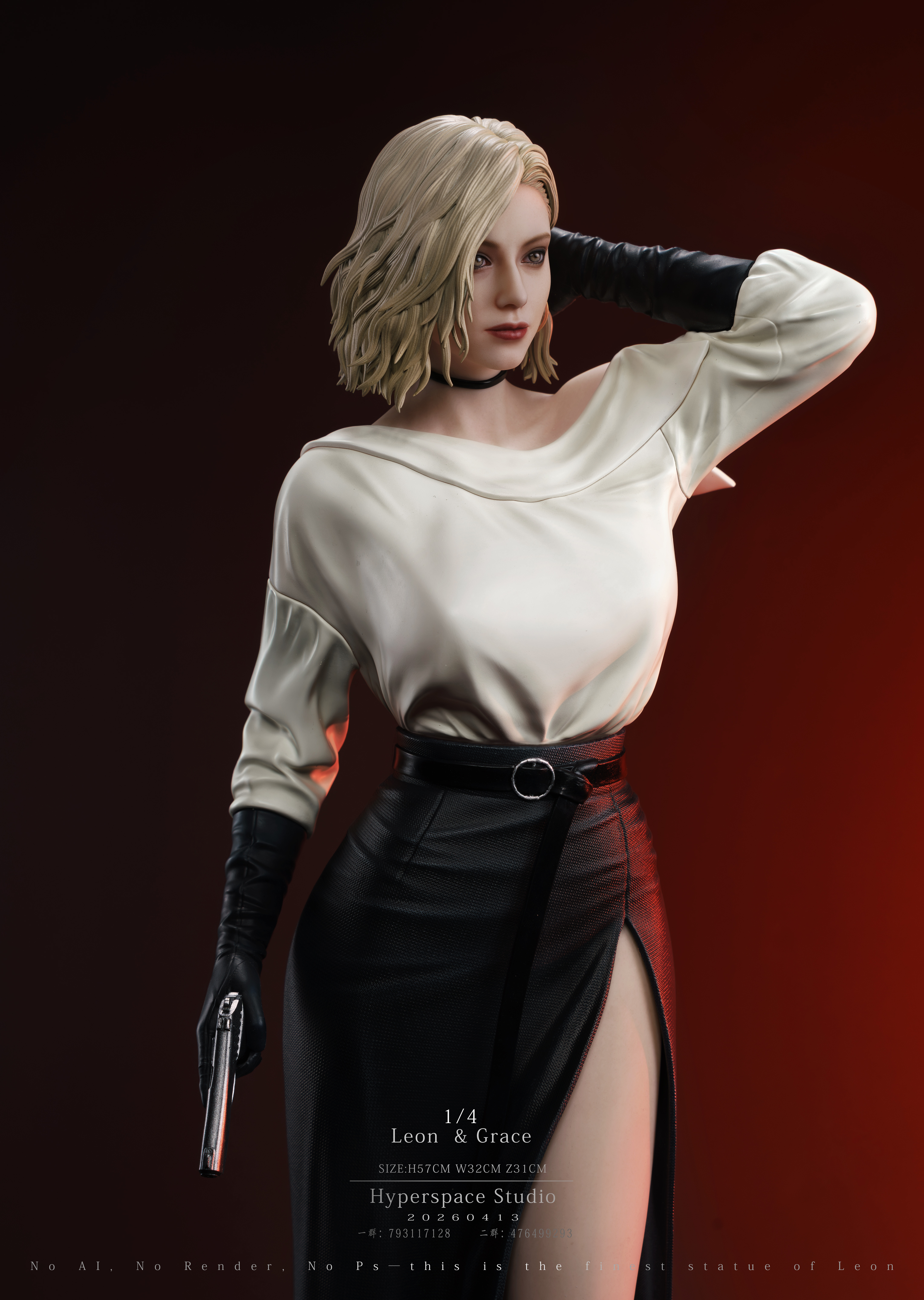 【Pre-sale】1/4 Scale Leon and Grace-HP Studio