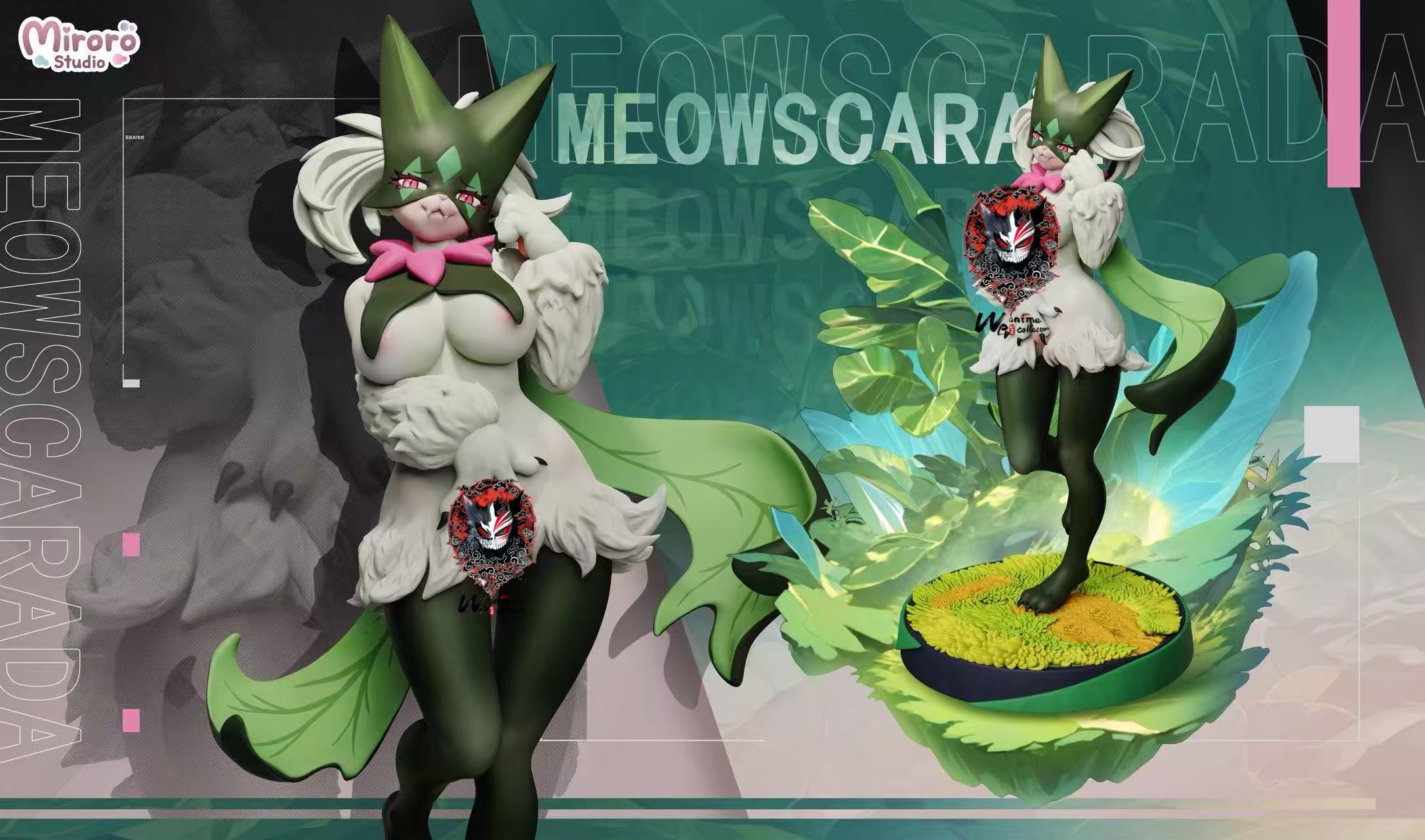 【Pre-sale】Meowscarada and Gardevoir-Miroro Studio