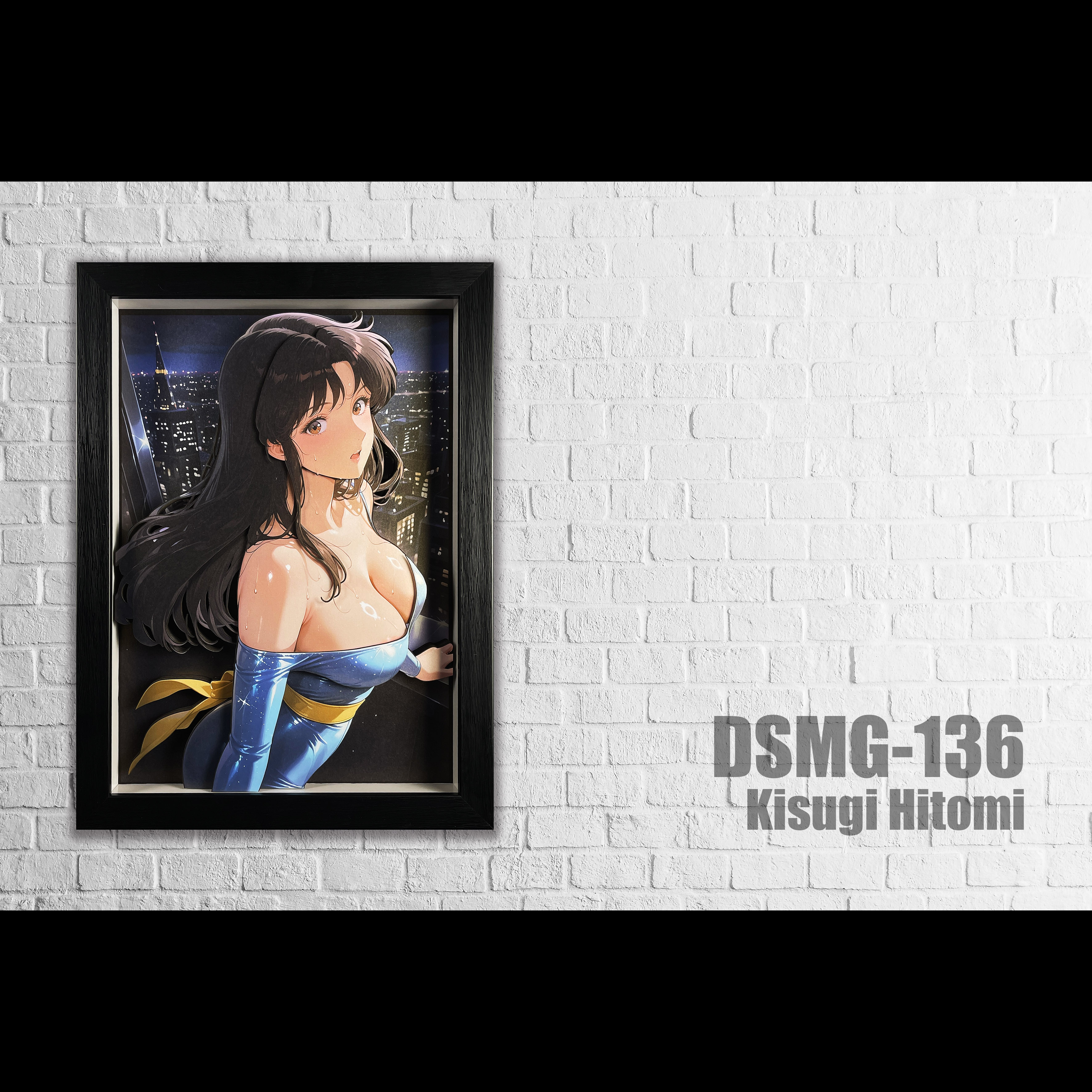 【Pre-sale】Decorative Painting of Kisugi Hitomi-Black and White Studio