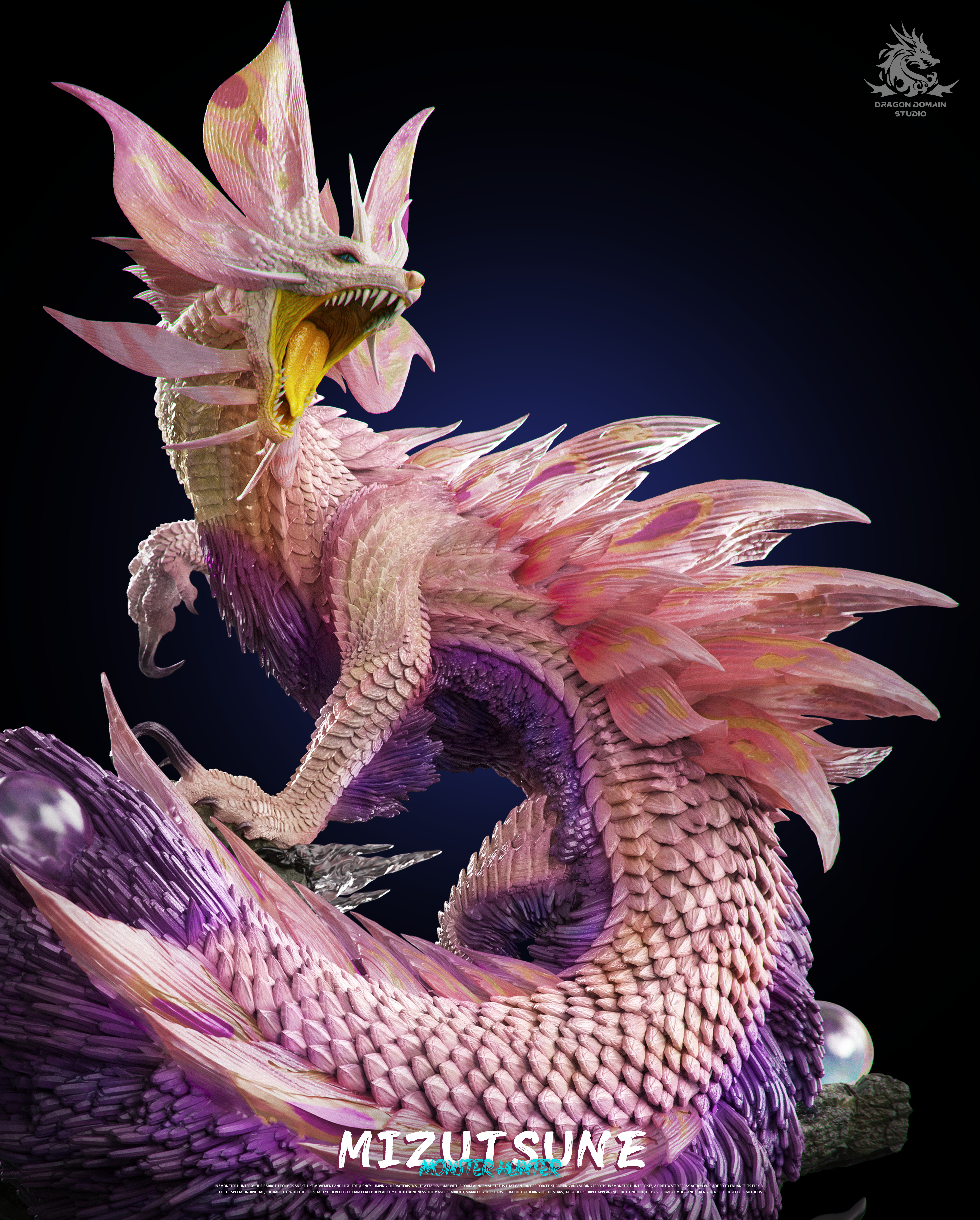 【Pre-sale】Mizutsune-Monster Hunter-Dragon Realm Studio