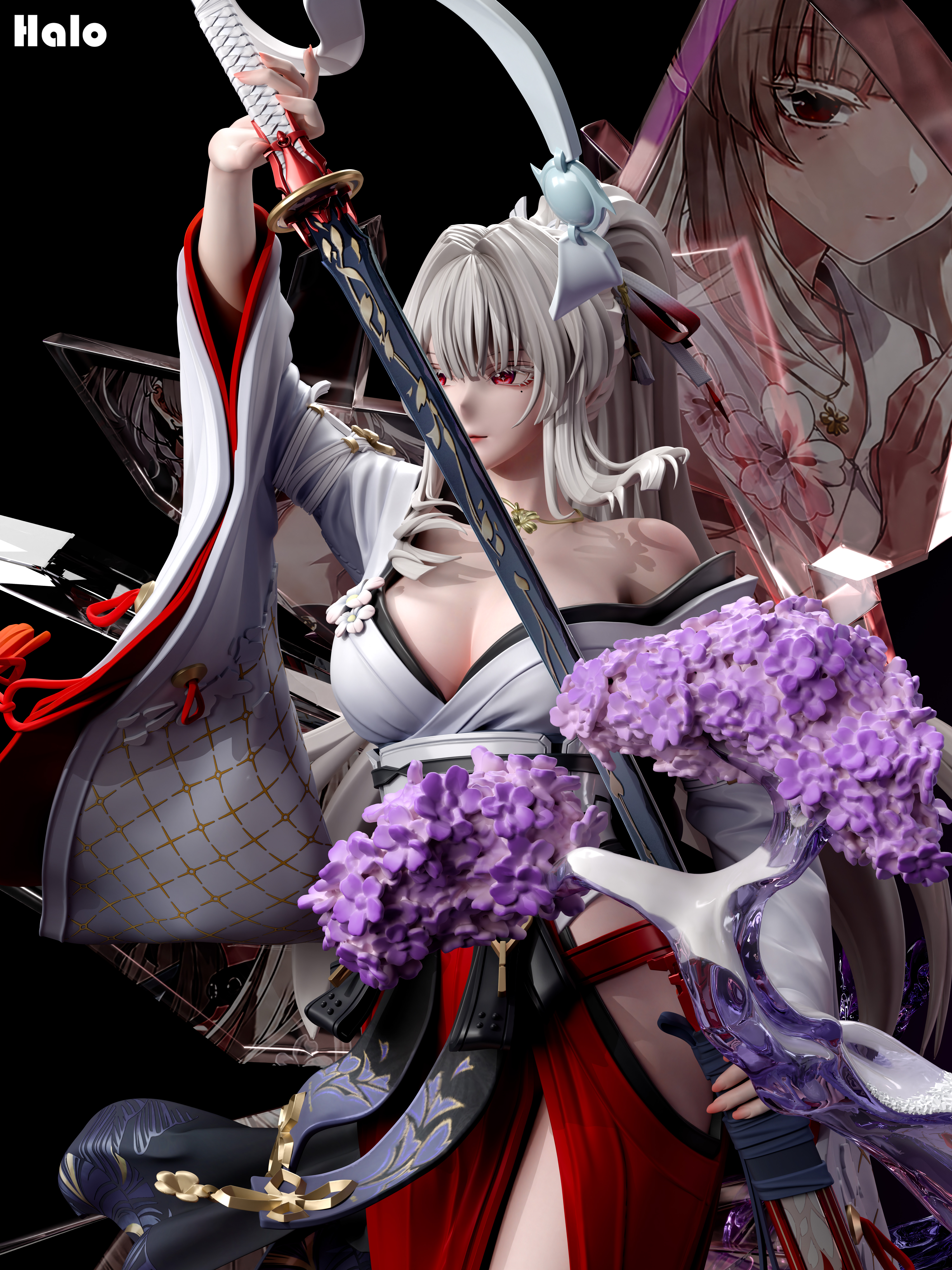 【Pre-sale】1/4 and 1/6 Scale Hiyuki-Wuthering Waves-Halo Studio