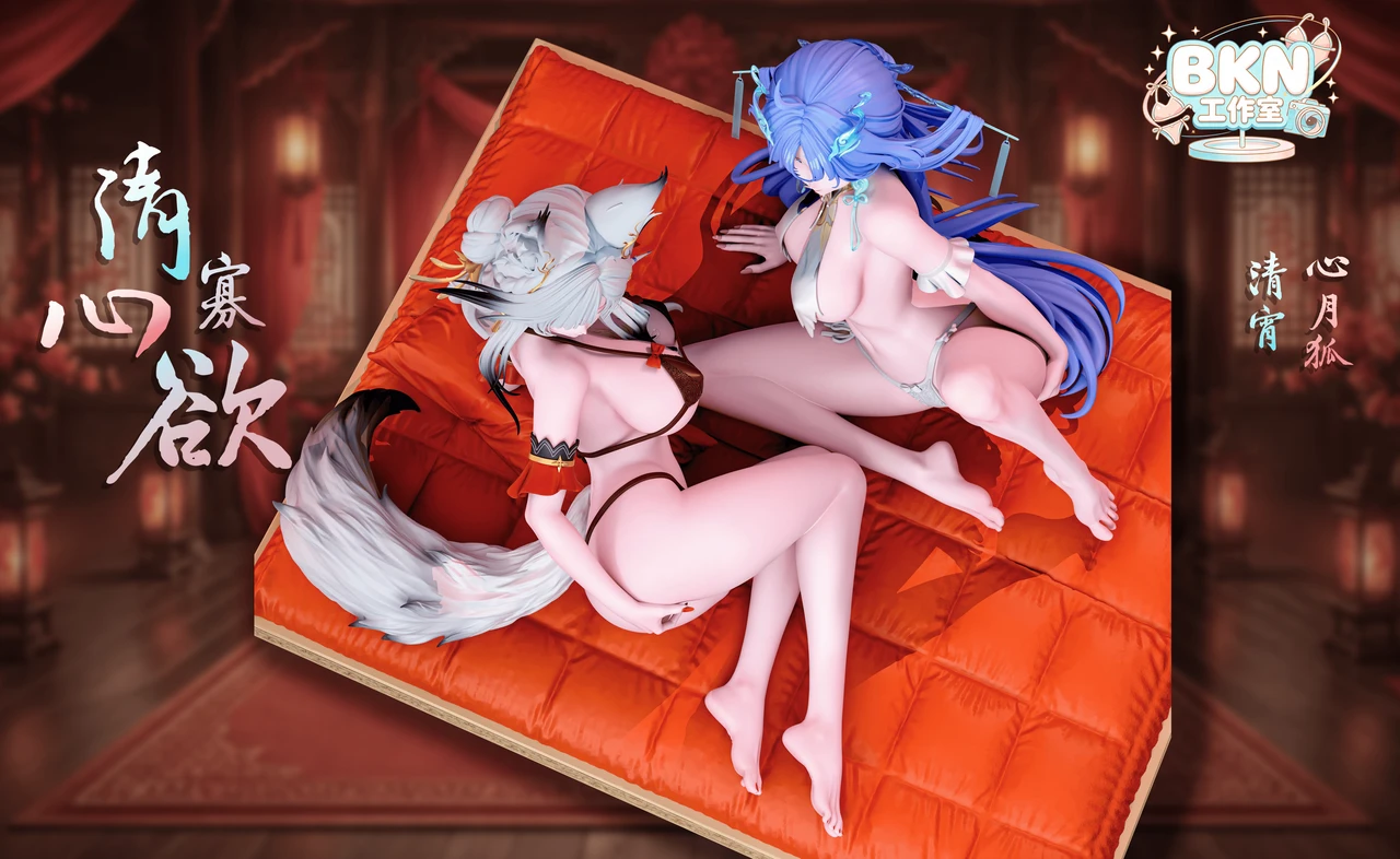 【Pre-sale】1/6 Scale H Sin and QingXiao-Wuthering Waves-BKN Studio