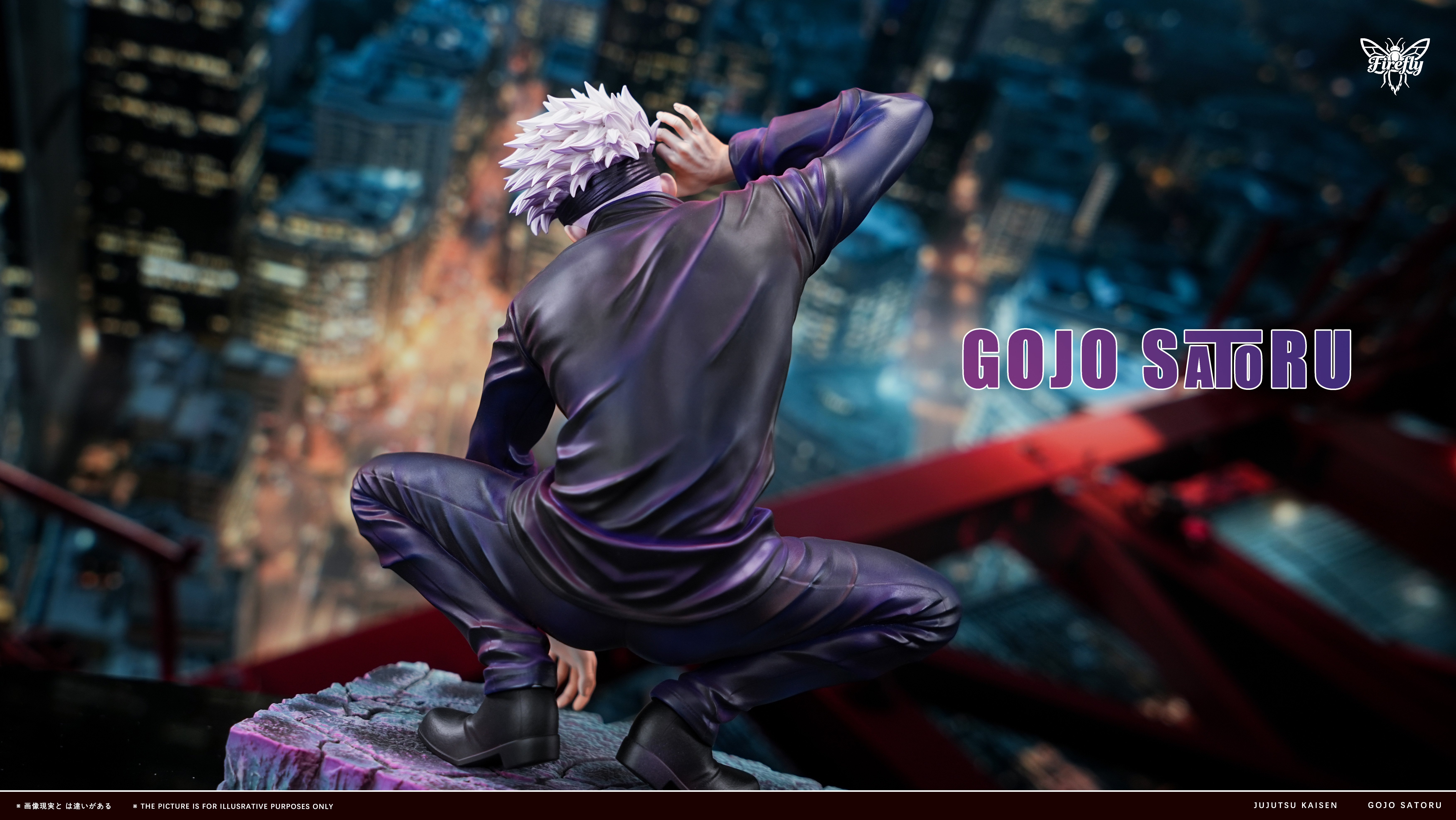 【Pre-sale】1/6 and 1/4 Scale Squatting Gojo Satoru-Jujutsu Kaisen-Firefly Studio