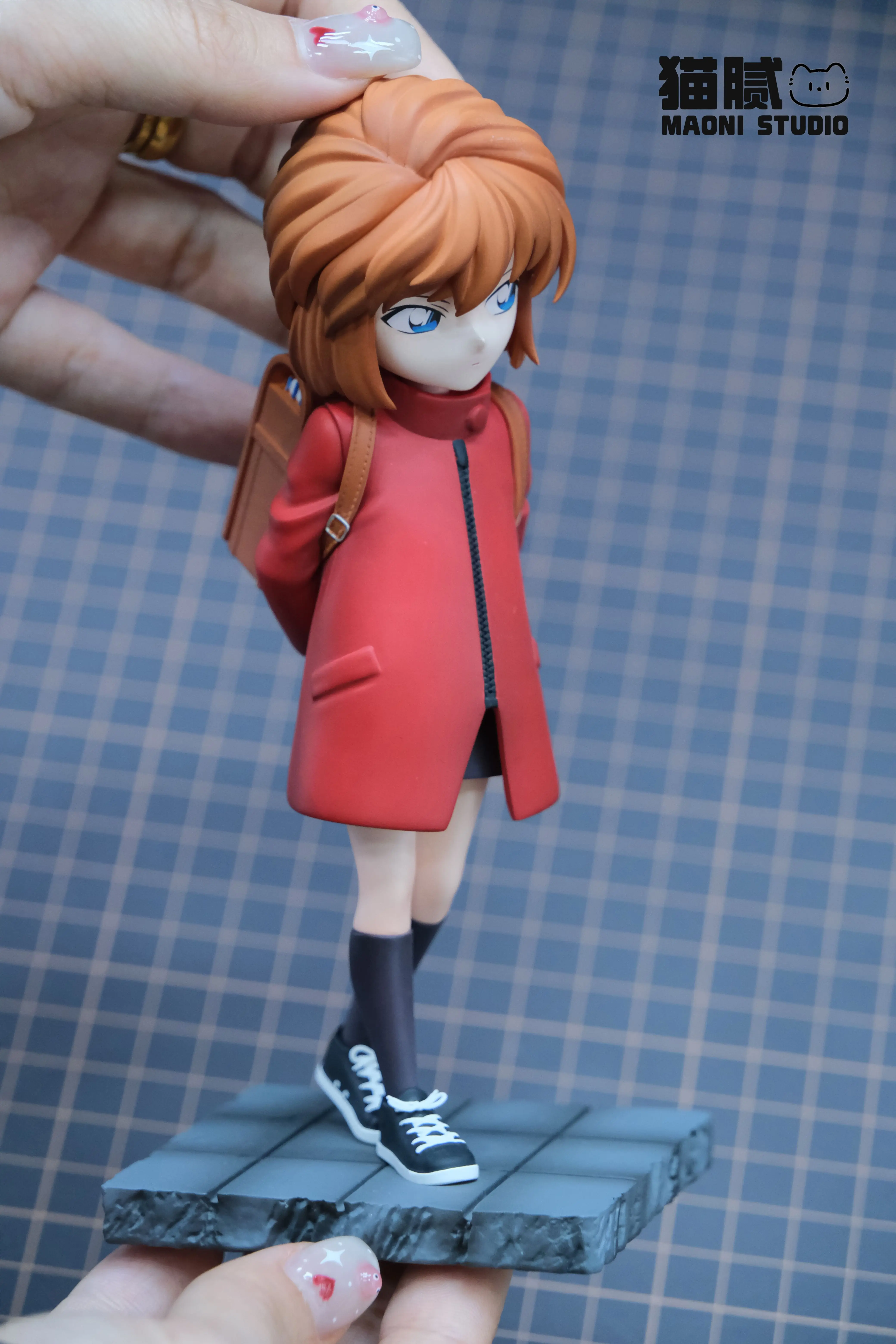 【Pre-sale】1/6 Scale Red Clothes Haibara Ai-Detective Conan-MAONI Studio