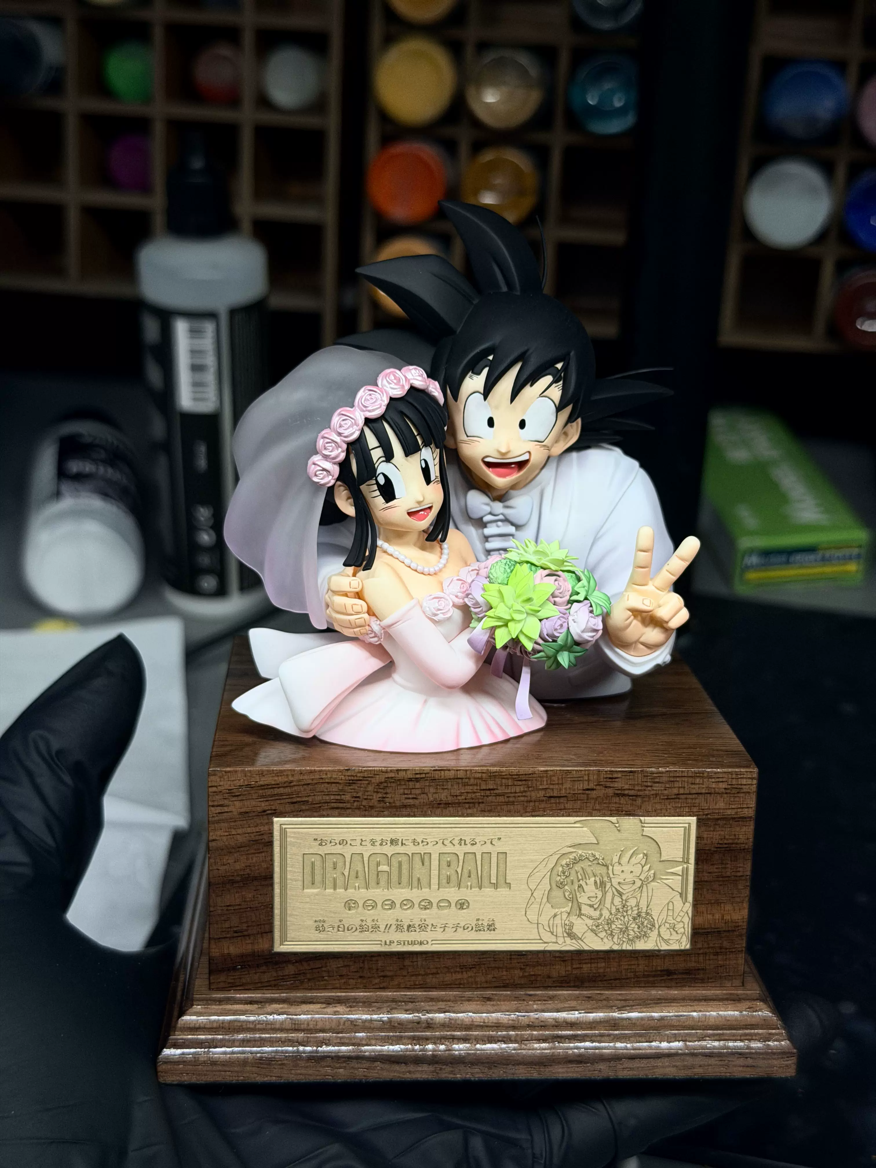 【Pre-sale】Bust of Wedding of Chichi and Goku-Dragon Ball-LP Studio