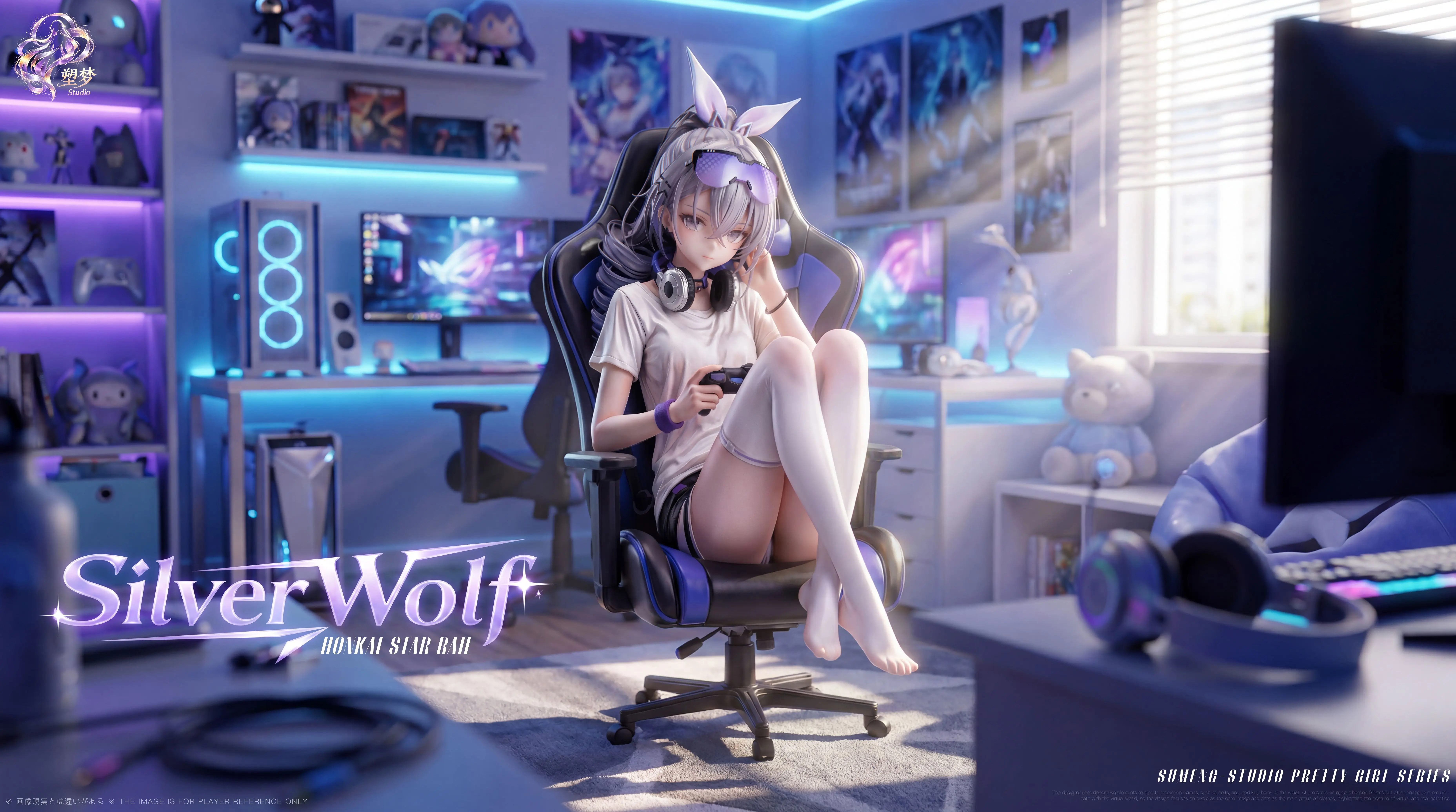 【Pre-sale】1/6 Scale Silver Wolf-Honkai: Star Rail-SuMeng Studio