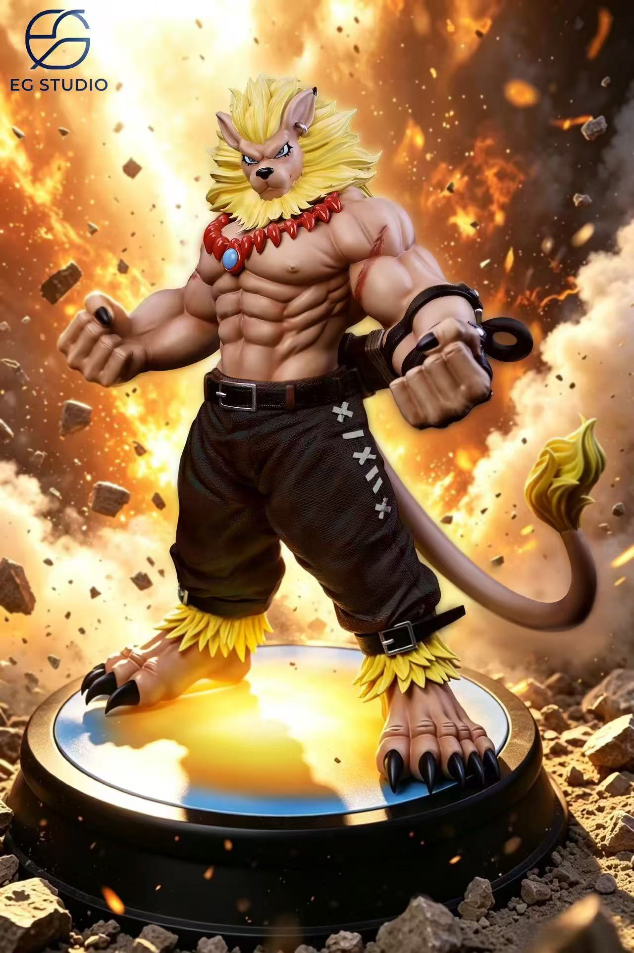 【Pre-sale】1/6 Scale Leomon-Digimon Adventure-EG Studio