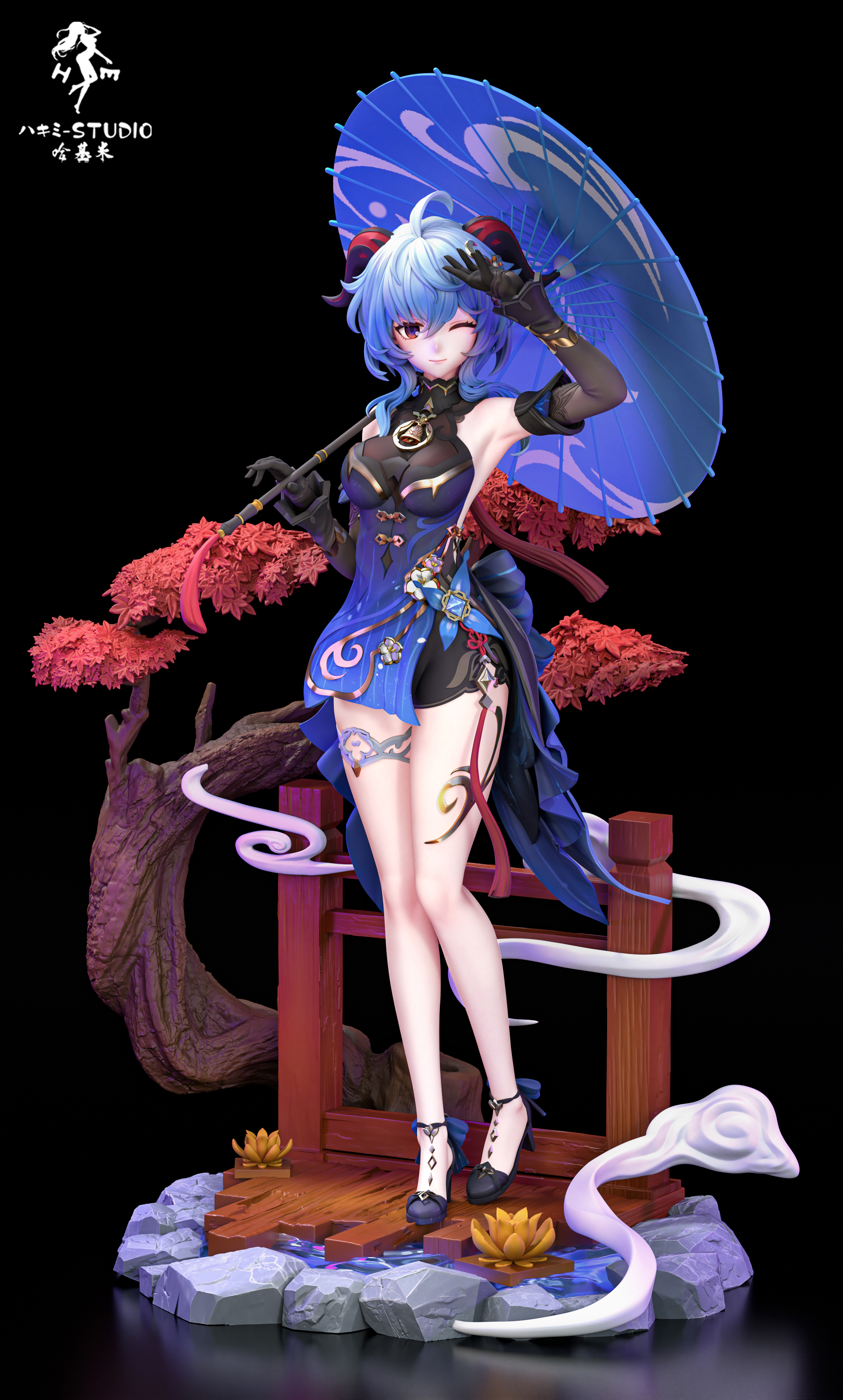 【Pre-sale】1/6 Scale Ganyu and Shenhe-Genshin Impact-Hajimi Studio