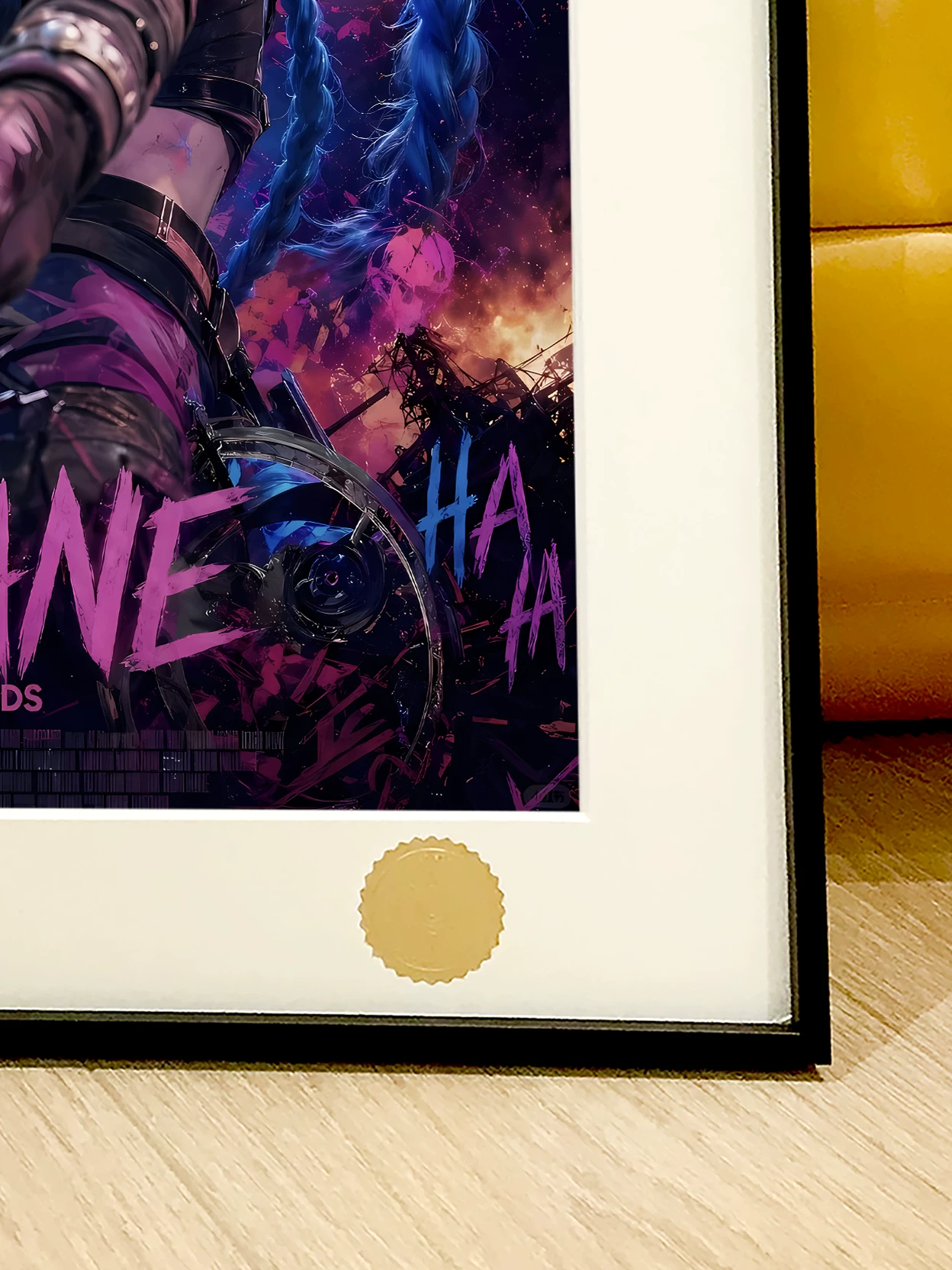 【Pre-sale】Decorative Painting of Arcane Jinx-League of Legends-XingKong Studio