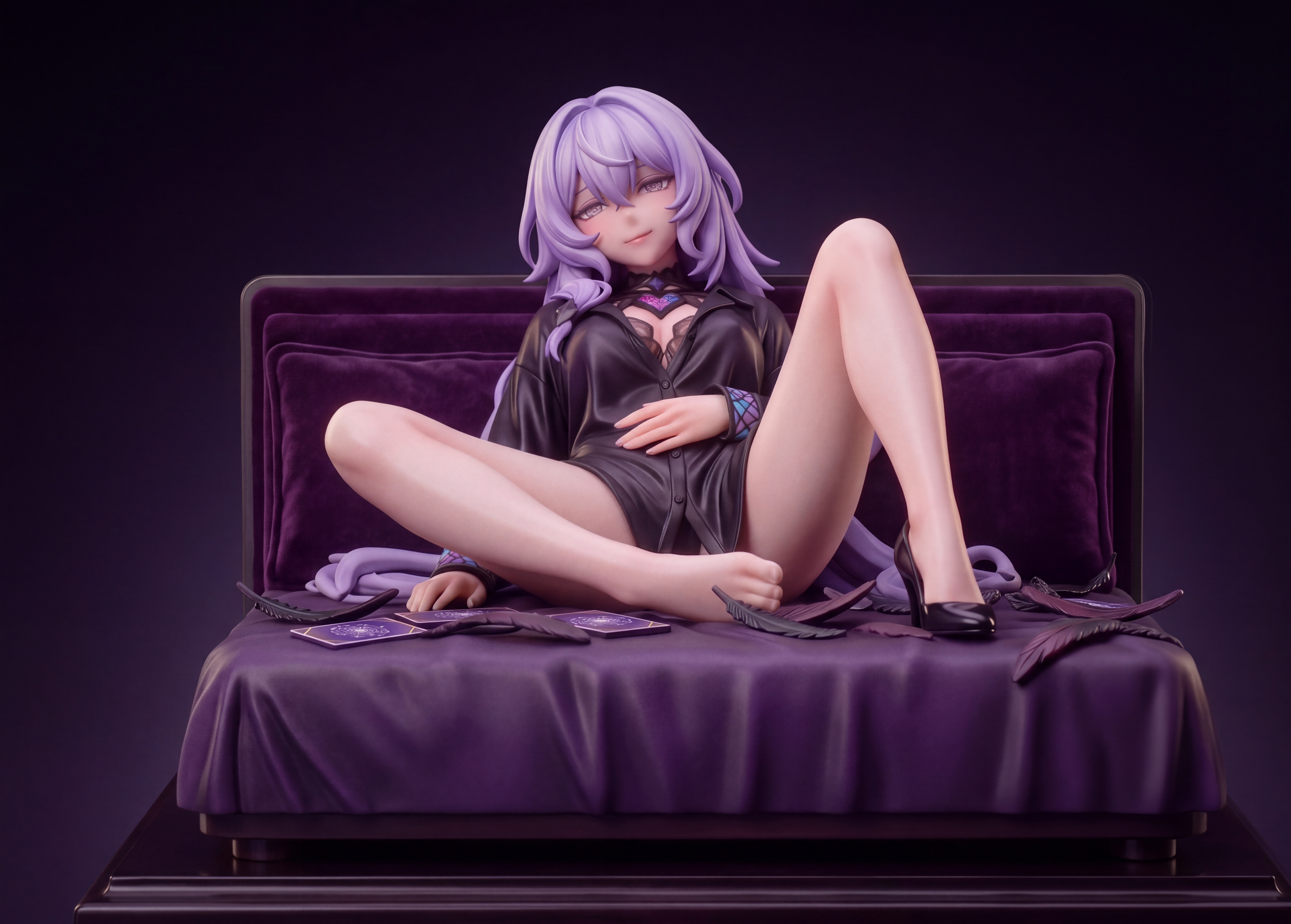【Pre-sale】1/6 Scale Black Swan-Honkai: Star Rail-YingYue Studio