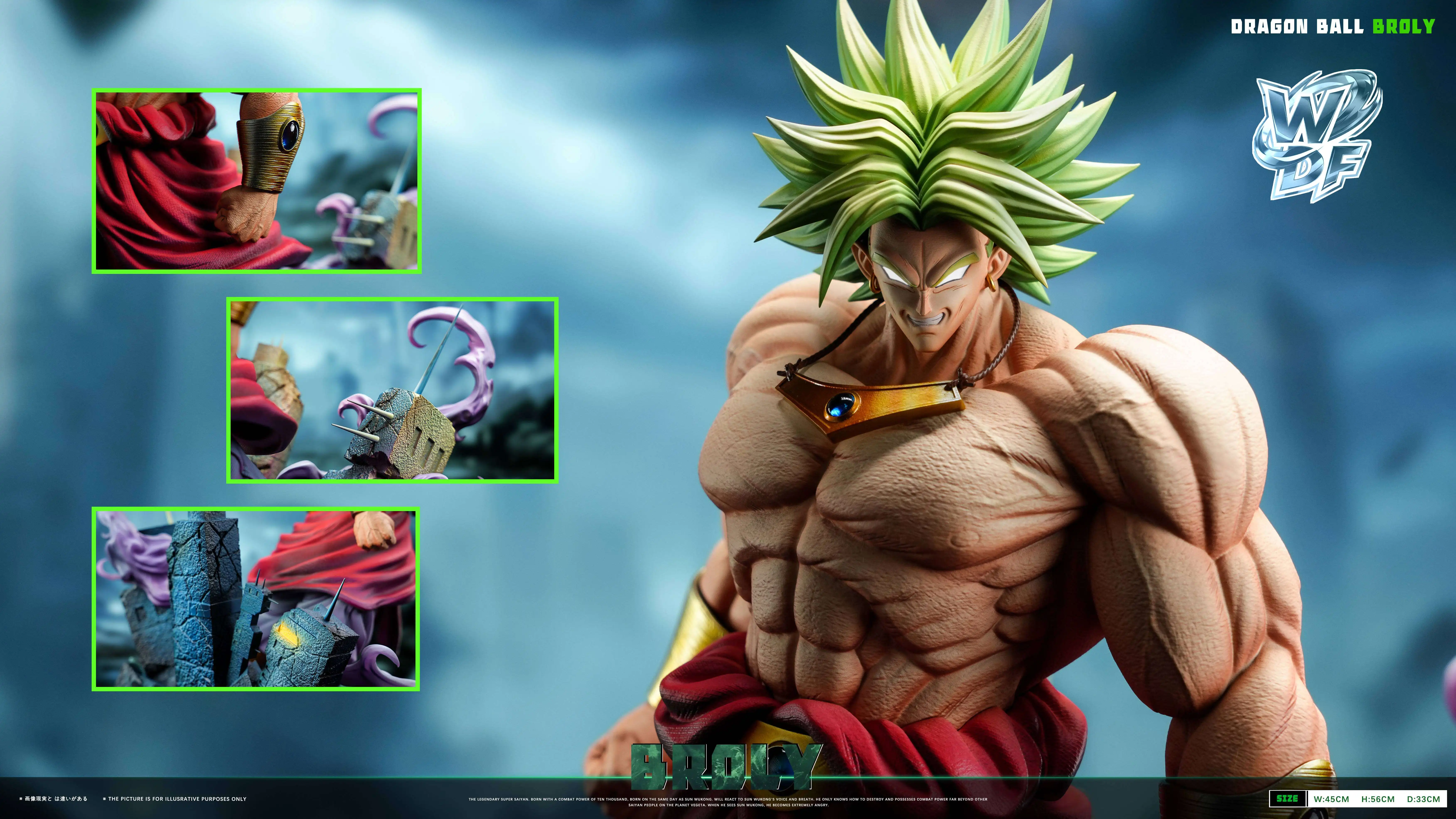 【Pre-sale】1/6 Scale Broly-Dragon Ball-WDF Studio