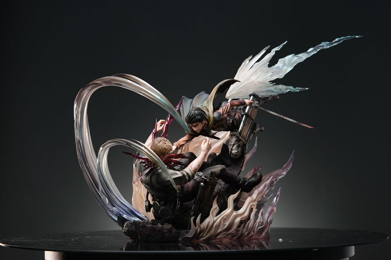 【Pre-sale】1/6 Scale Levi vs Reiner-Attack on Titan-Sure Studio