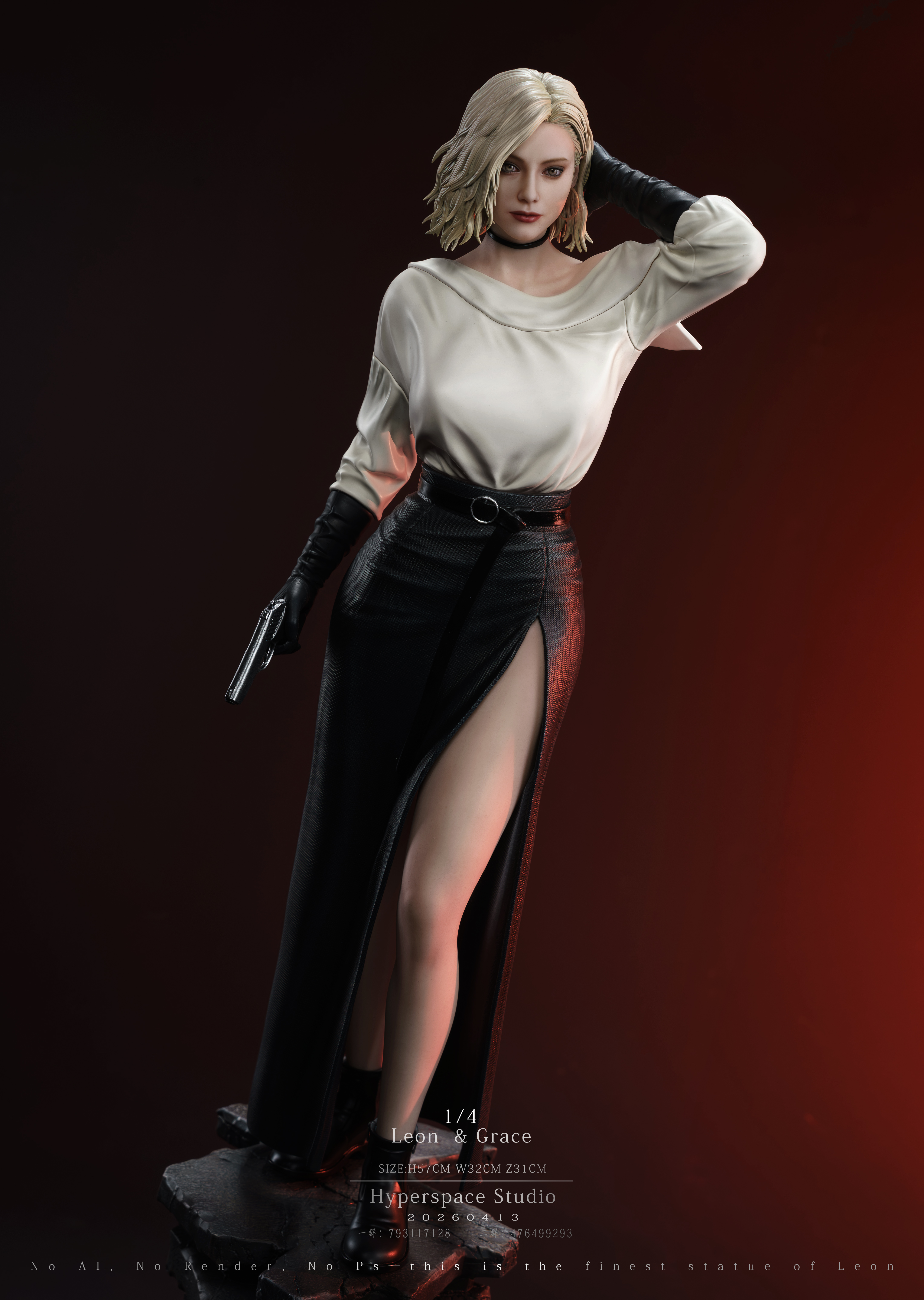 【Pre-sale】1/4 Scale Leon and Grace-HP Studio