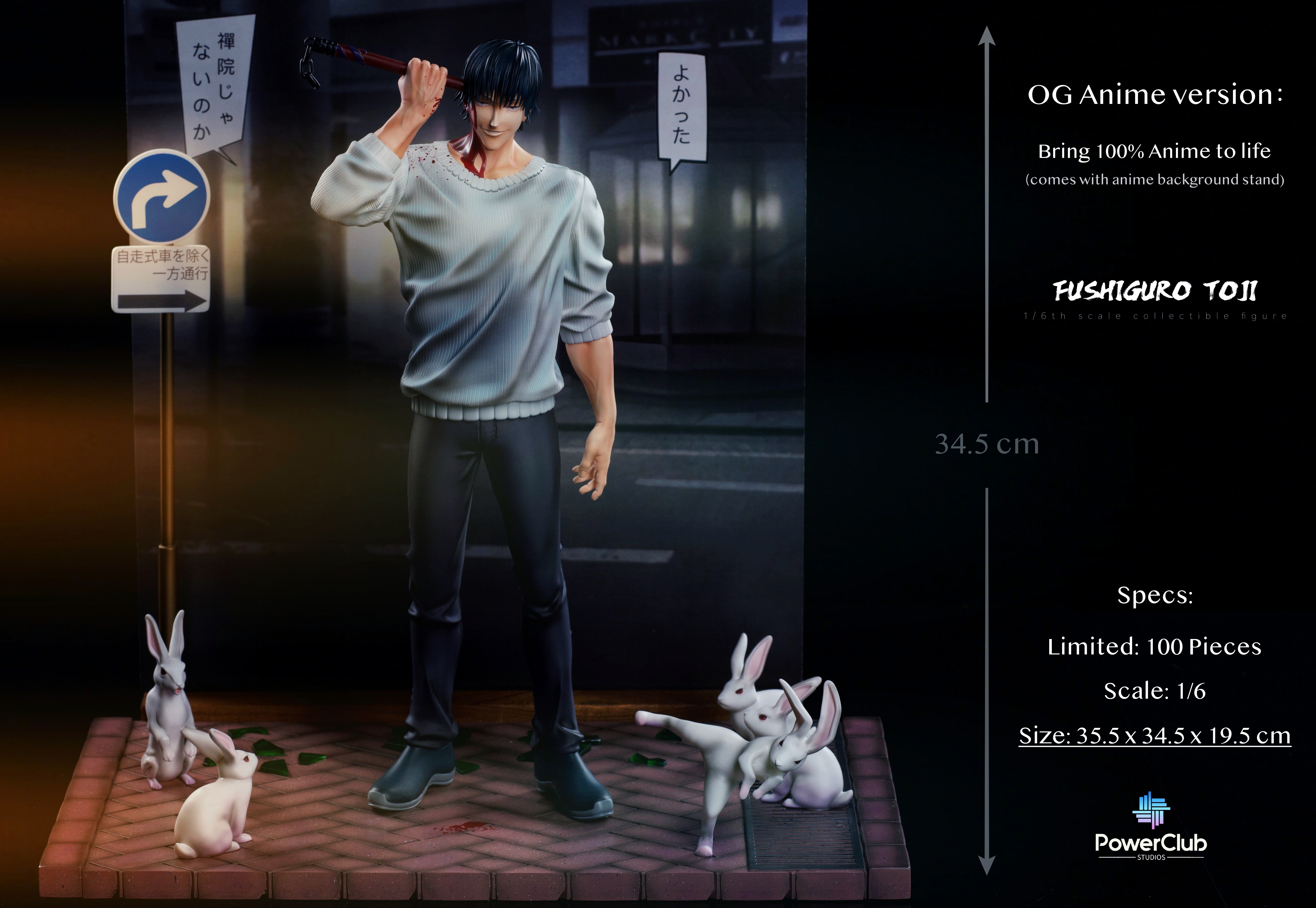 【Pre-sale】1/6 Scale Fushiguro Toji-PowerClub Studio