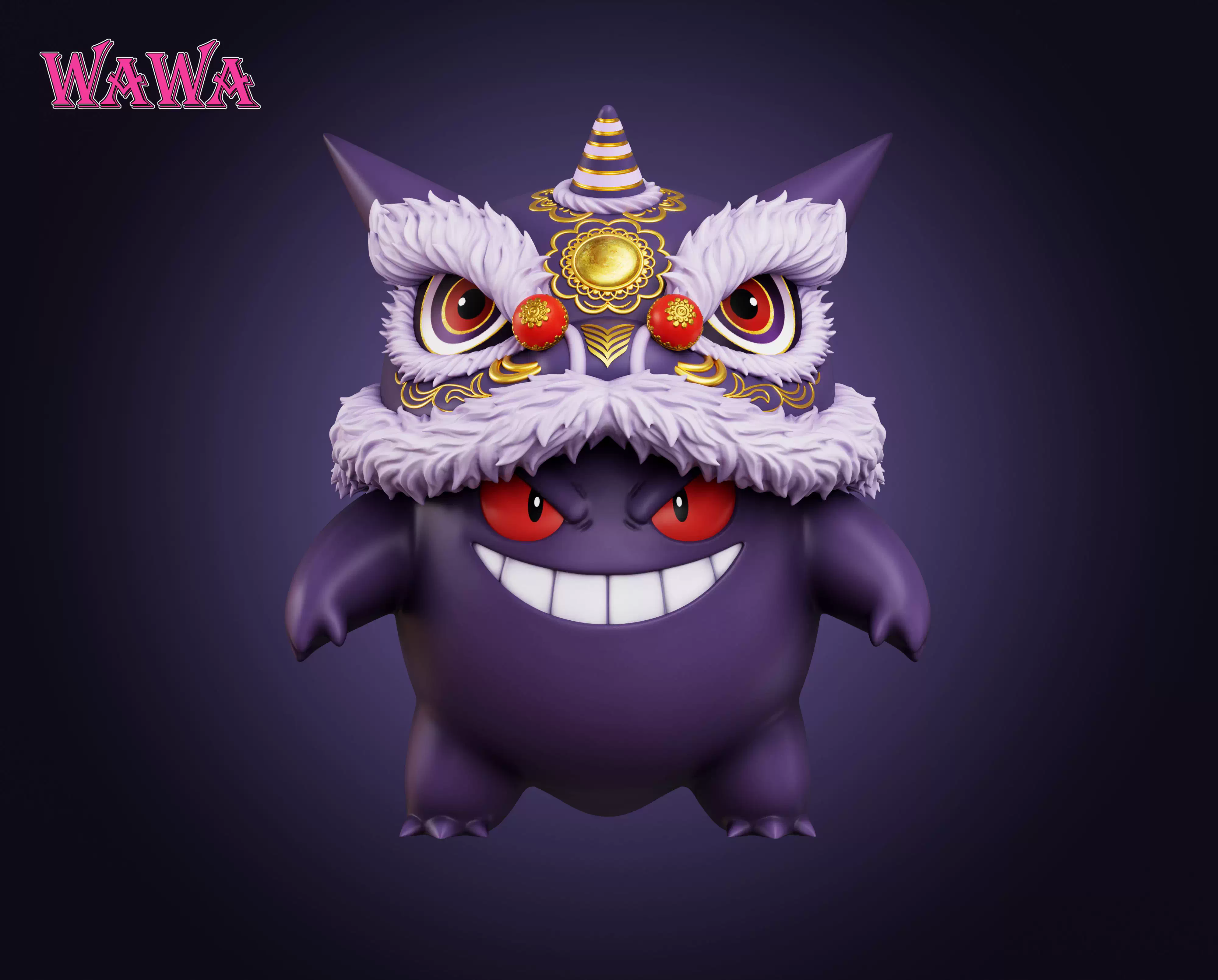 【Pre-sale】Dance Lion Gengar-wawa Studio